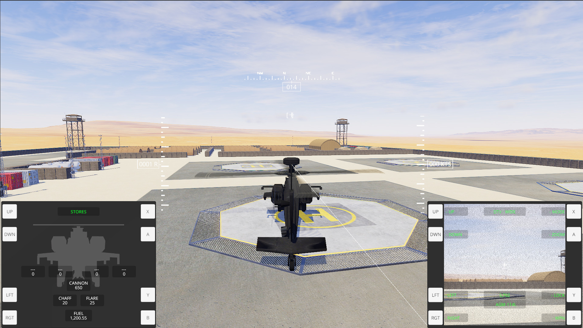 Helicopter Gunship DEX