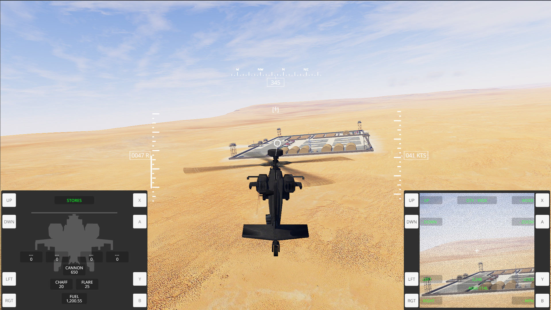 Helicopter Gunship DEX