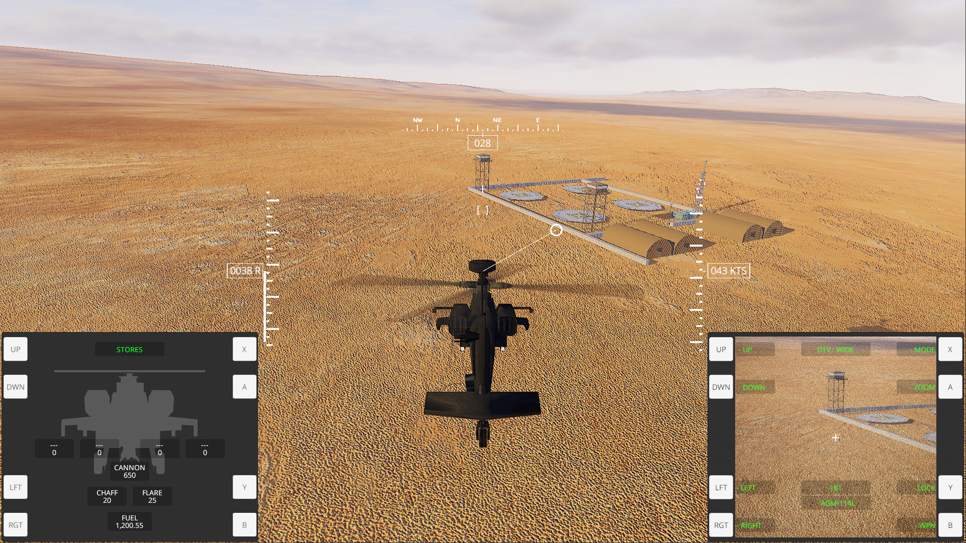 Helicopter Gunship DEX