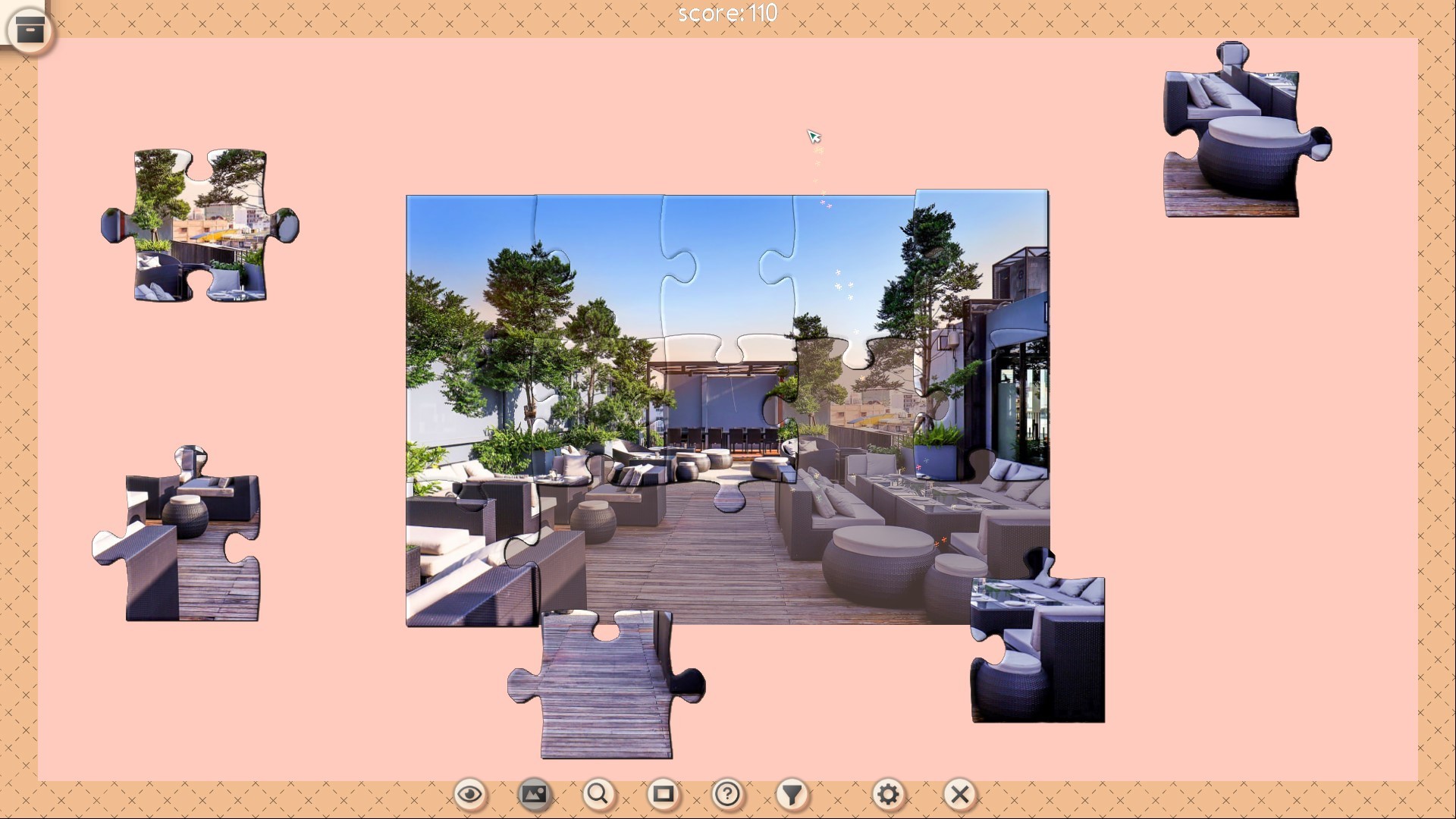 1001 Jigsaw: Interior Design