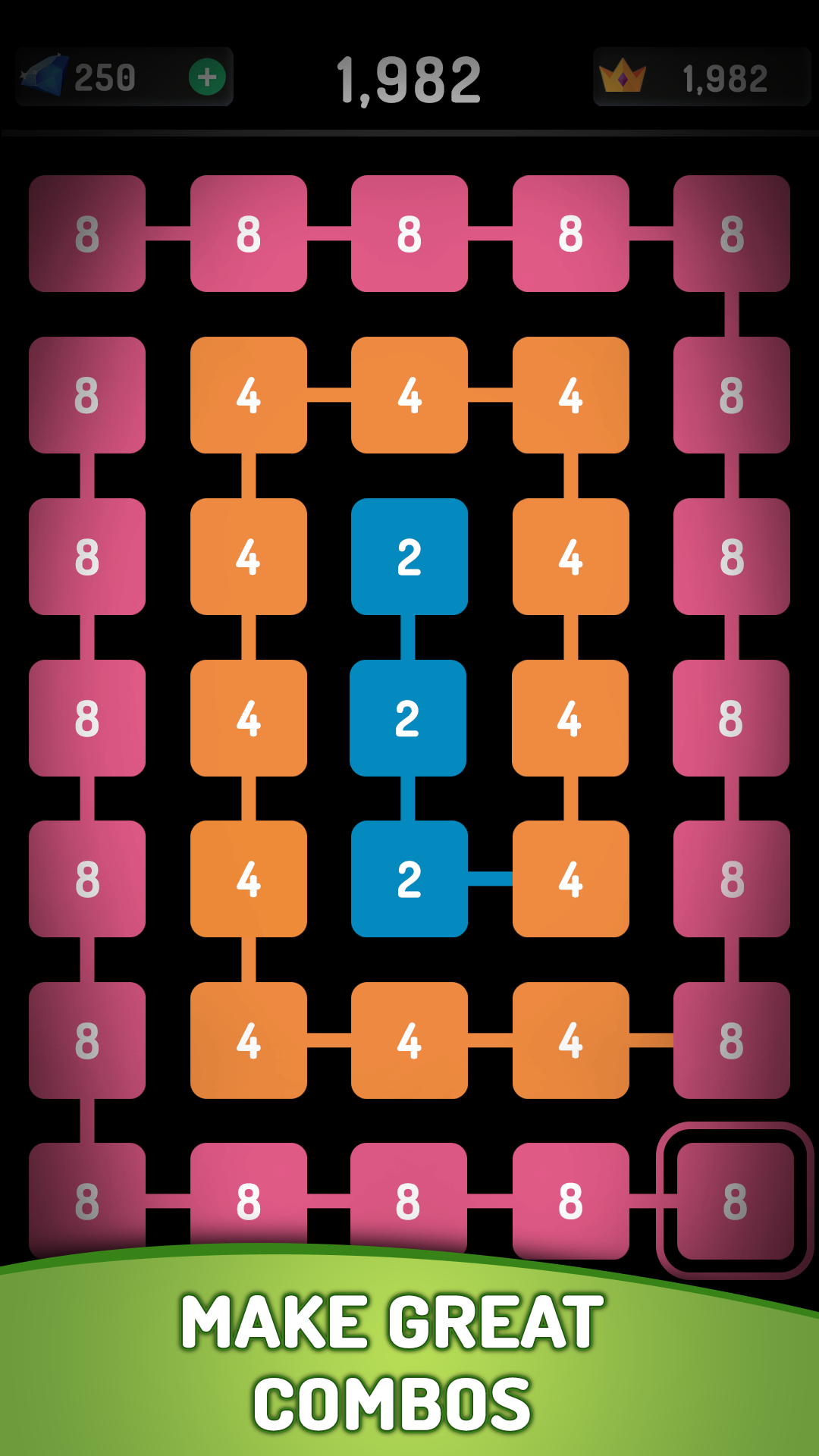 2248: Number Puzzle Block Game