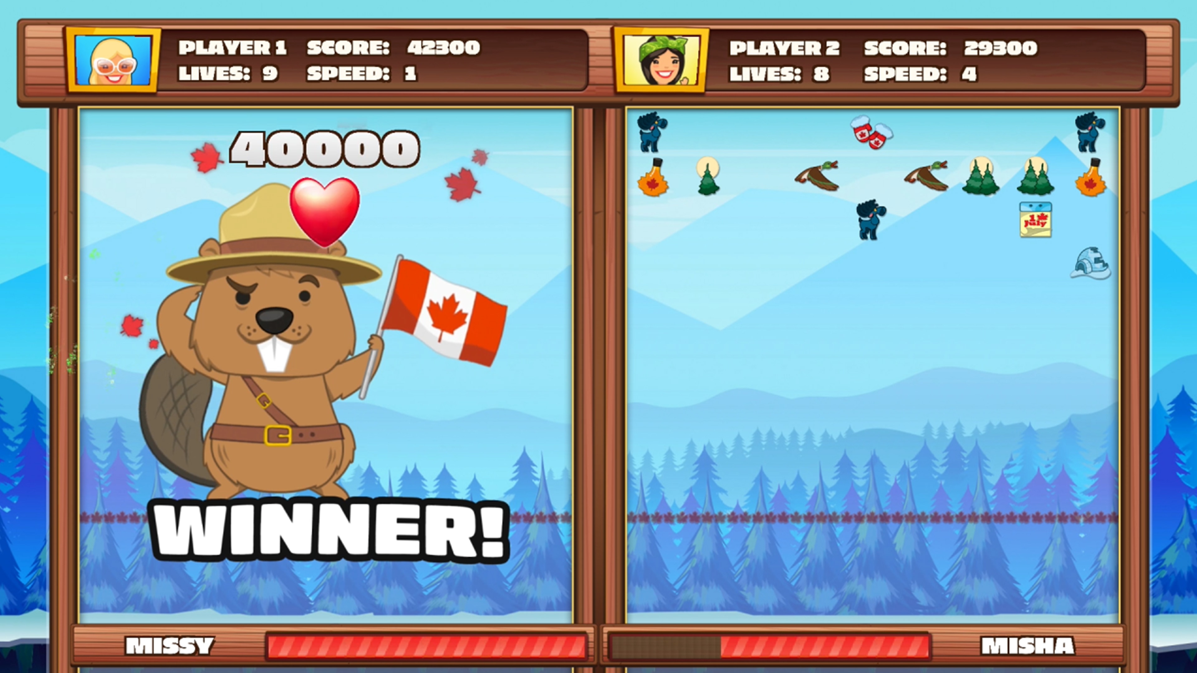 Canada Break: Head to Head