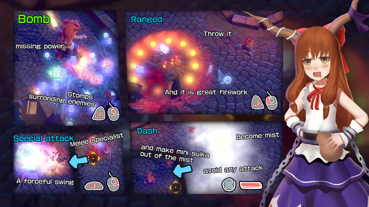 The Disappearing of Gensokyo: Sakuya, Koishi, Suika