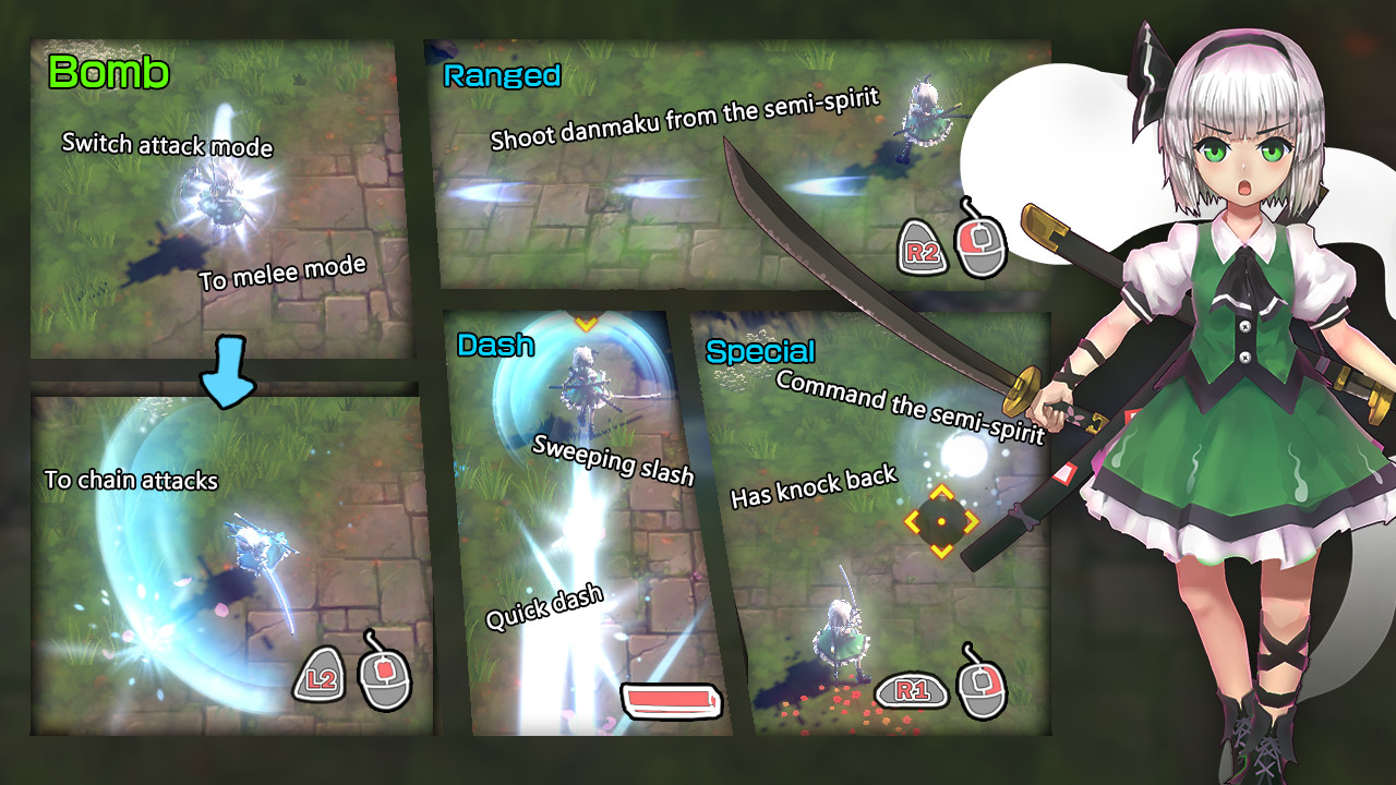 The Disappearing of Gensokyo: Youmu, Yuyuko