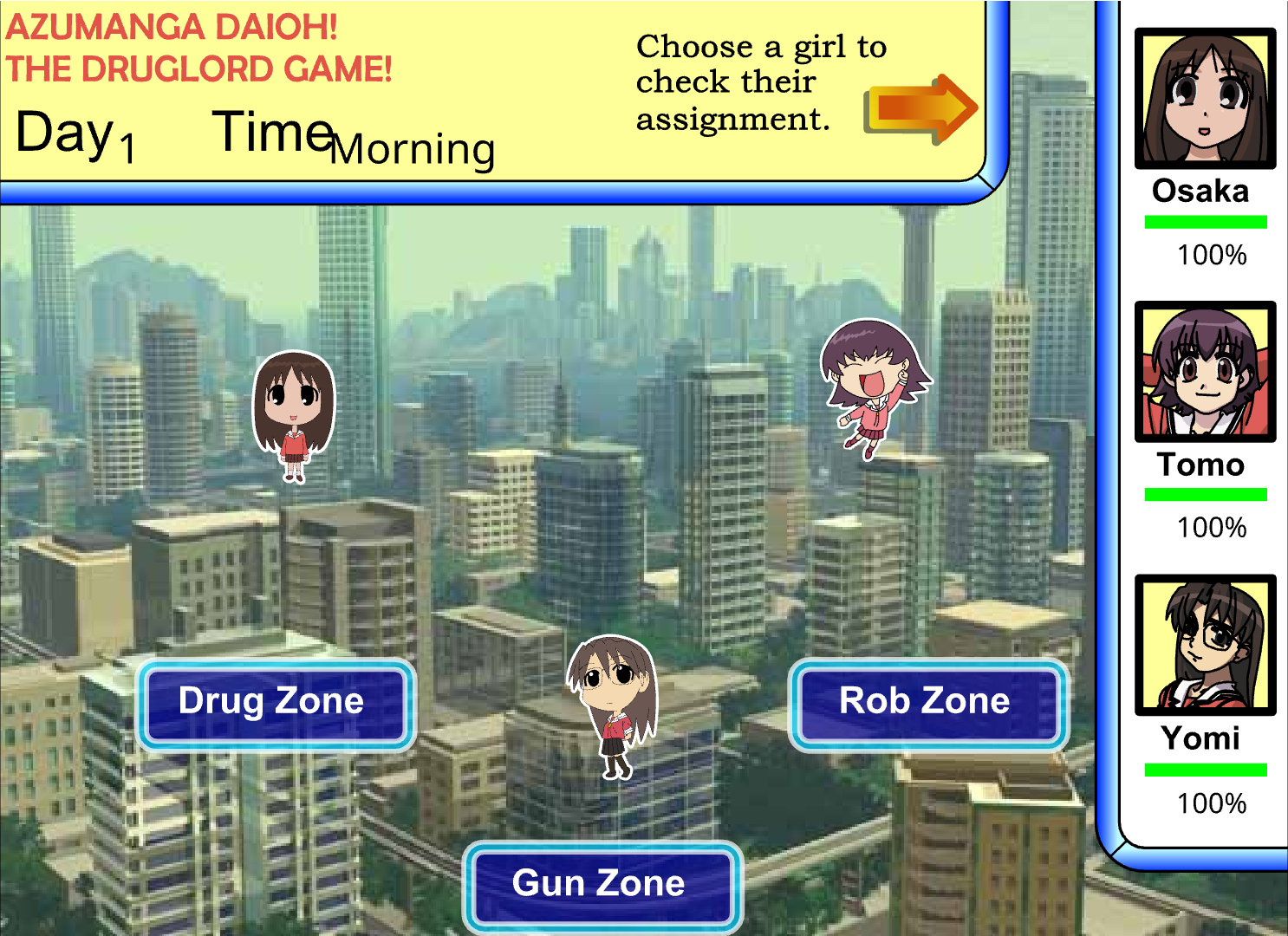 Azumanga Daioh! The Druglord Game