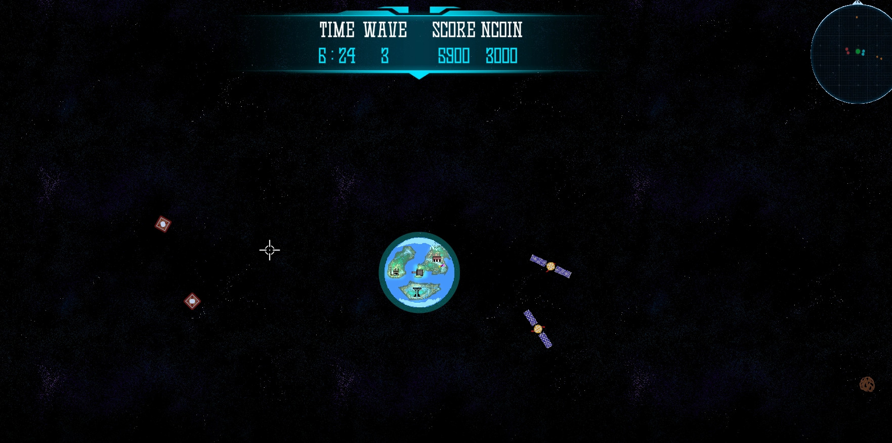 Planetary Defense: An Orbital Turret Defense System