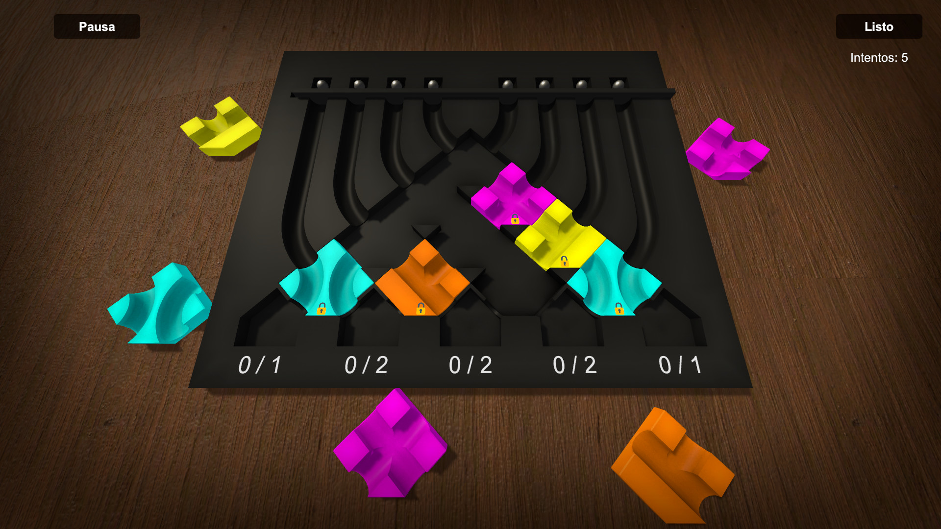 Logic Circuit: Marble Puzzle