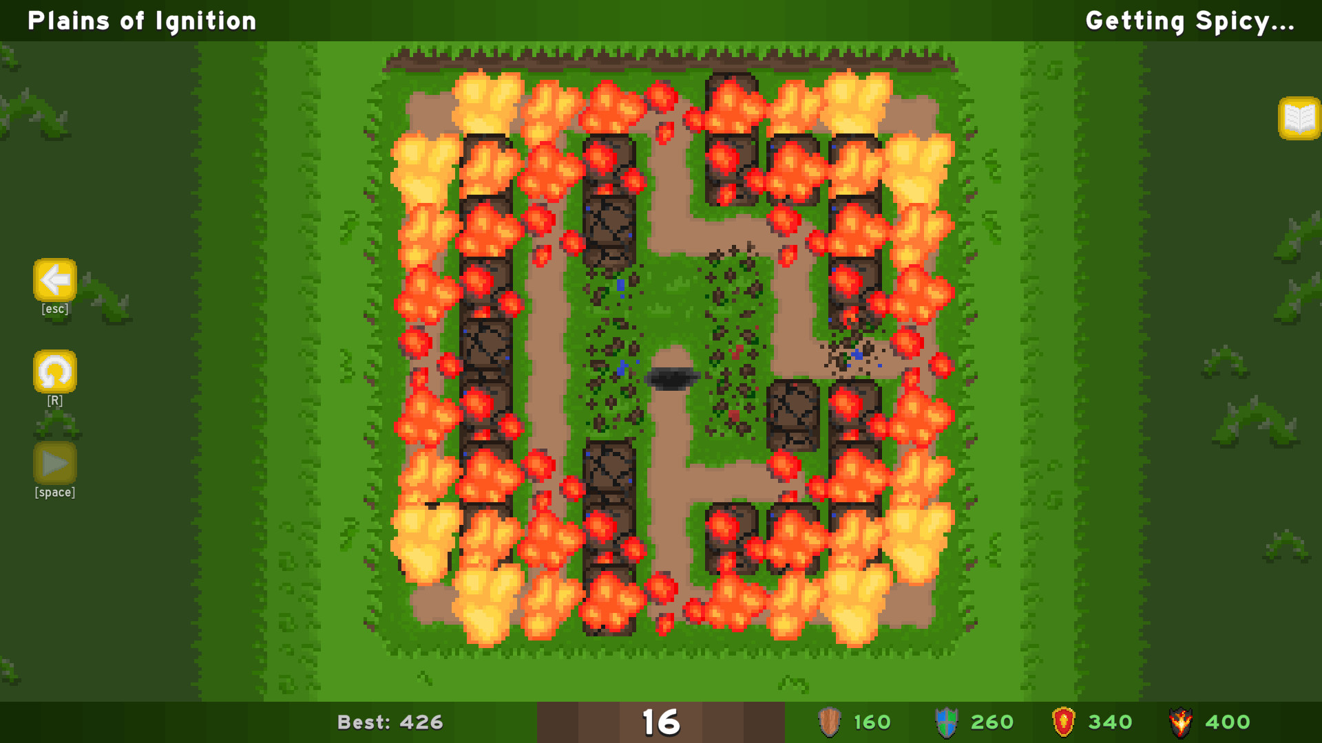 Maze Ablaze