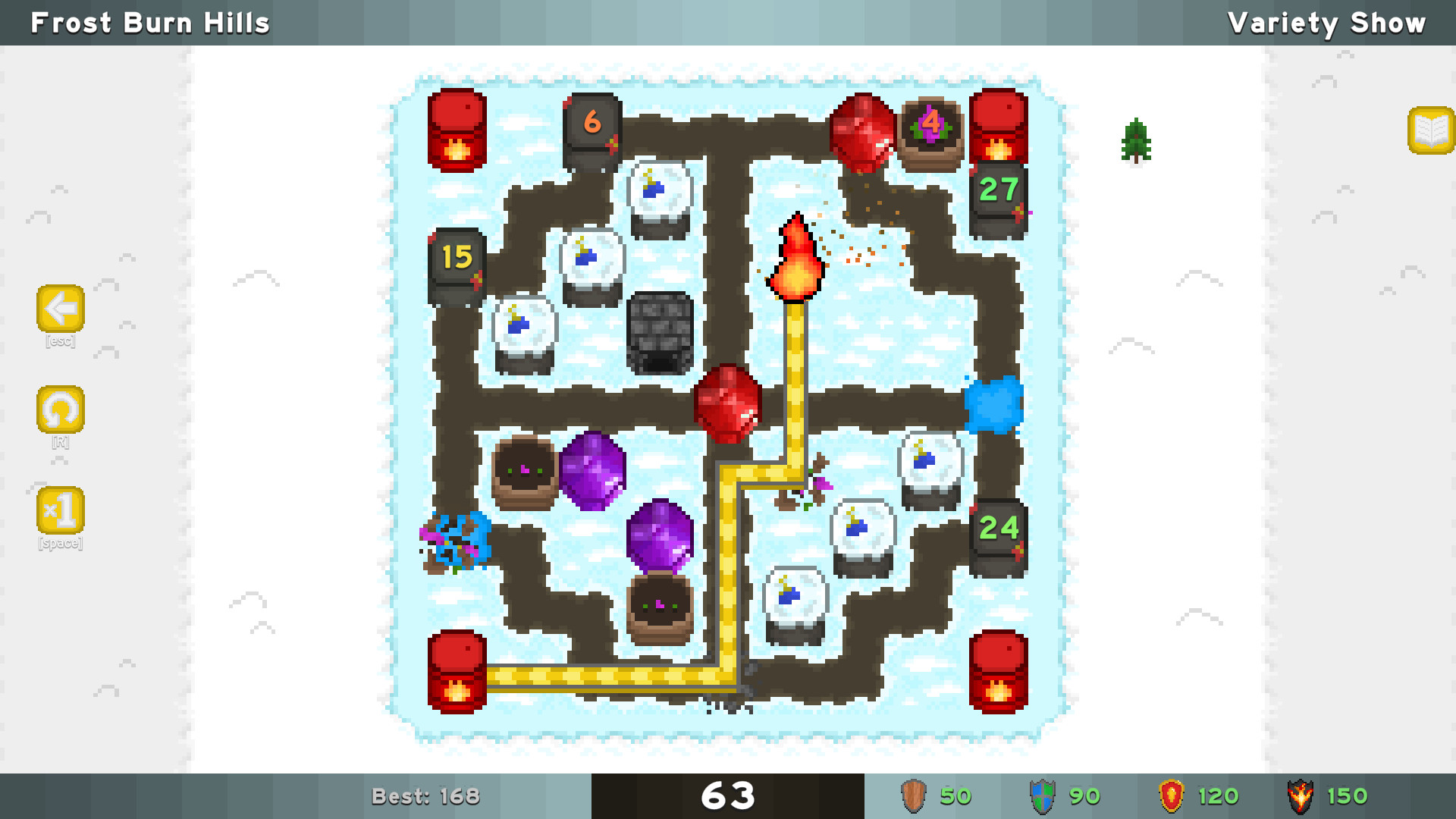 Maze Ablaze