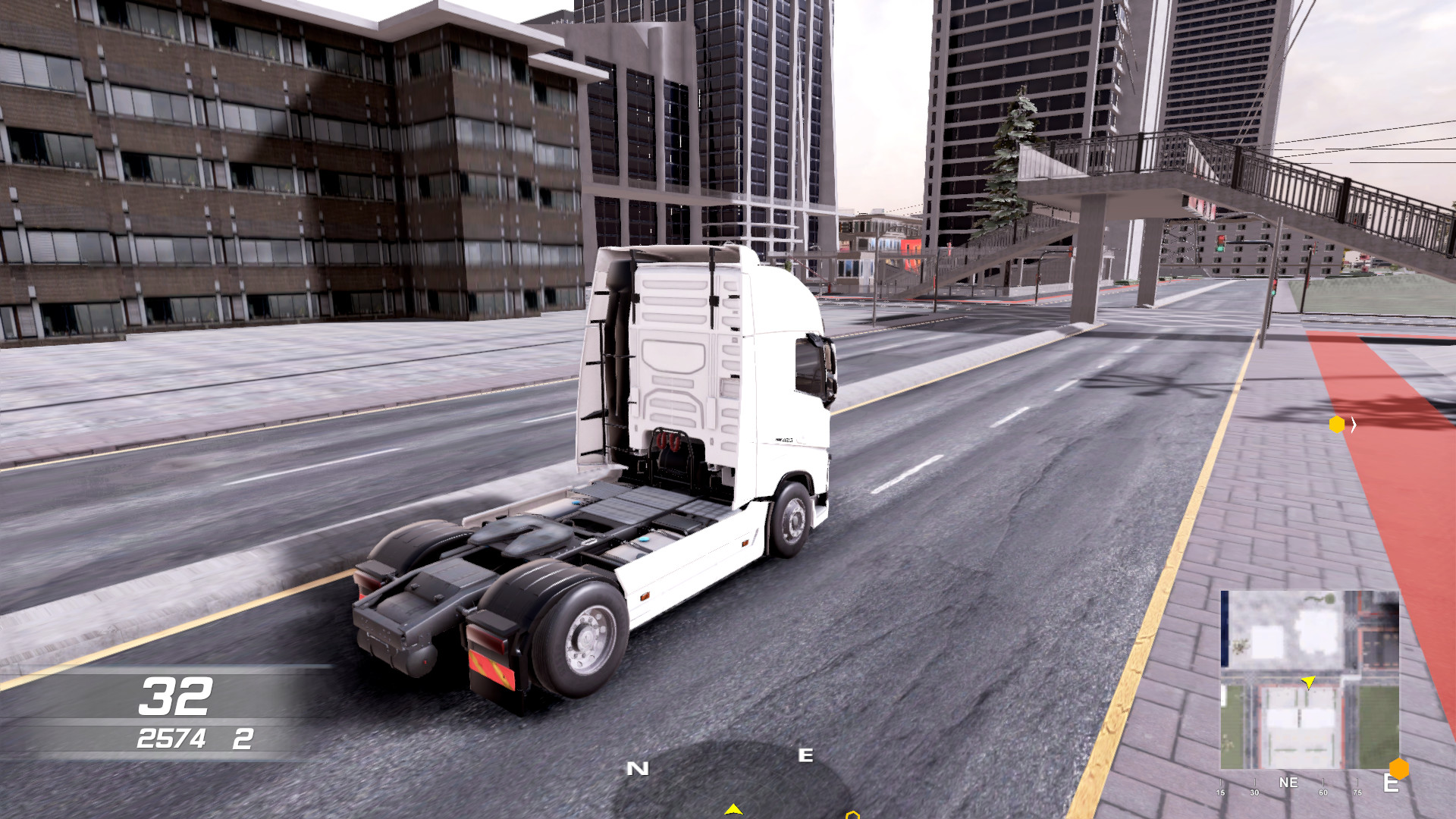 Truck Simulator in City