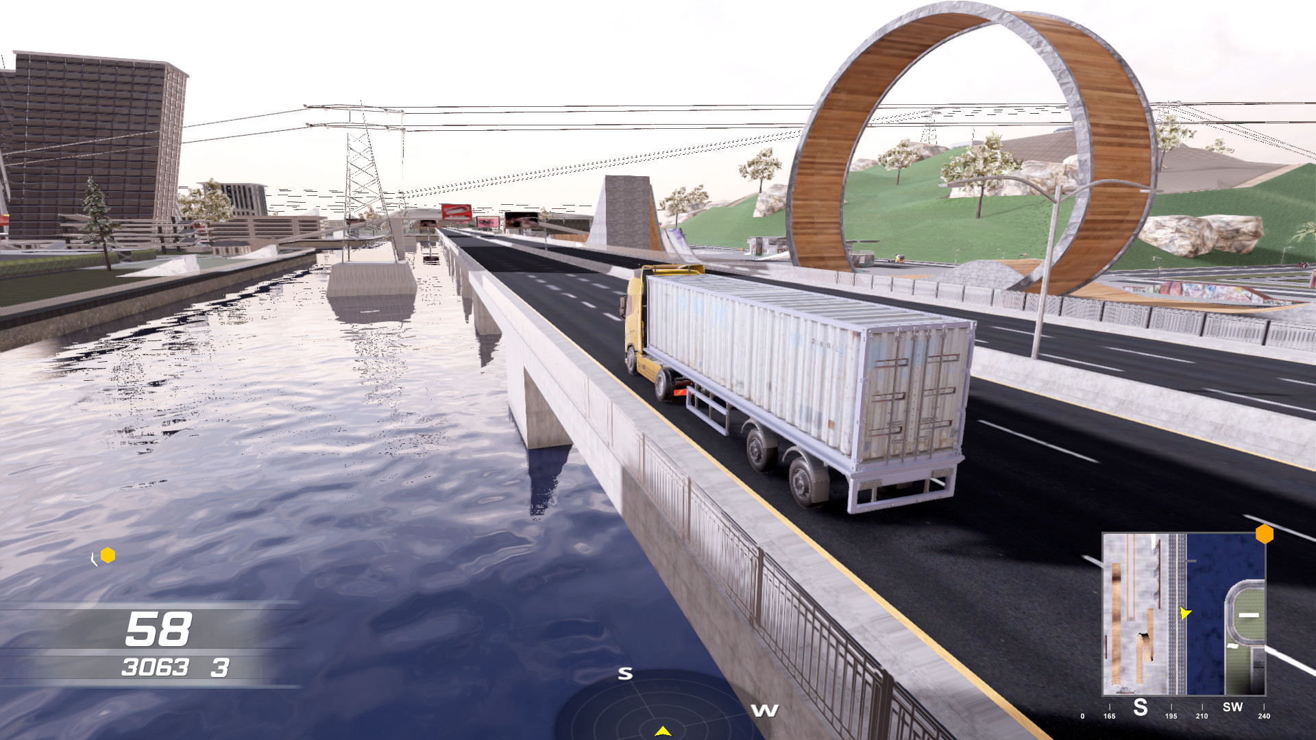 Truck Simulator in City