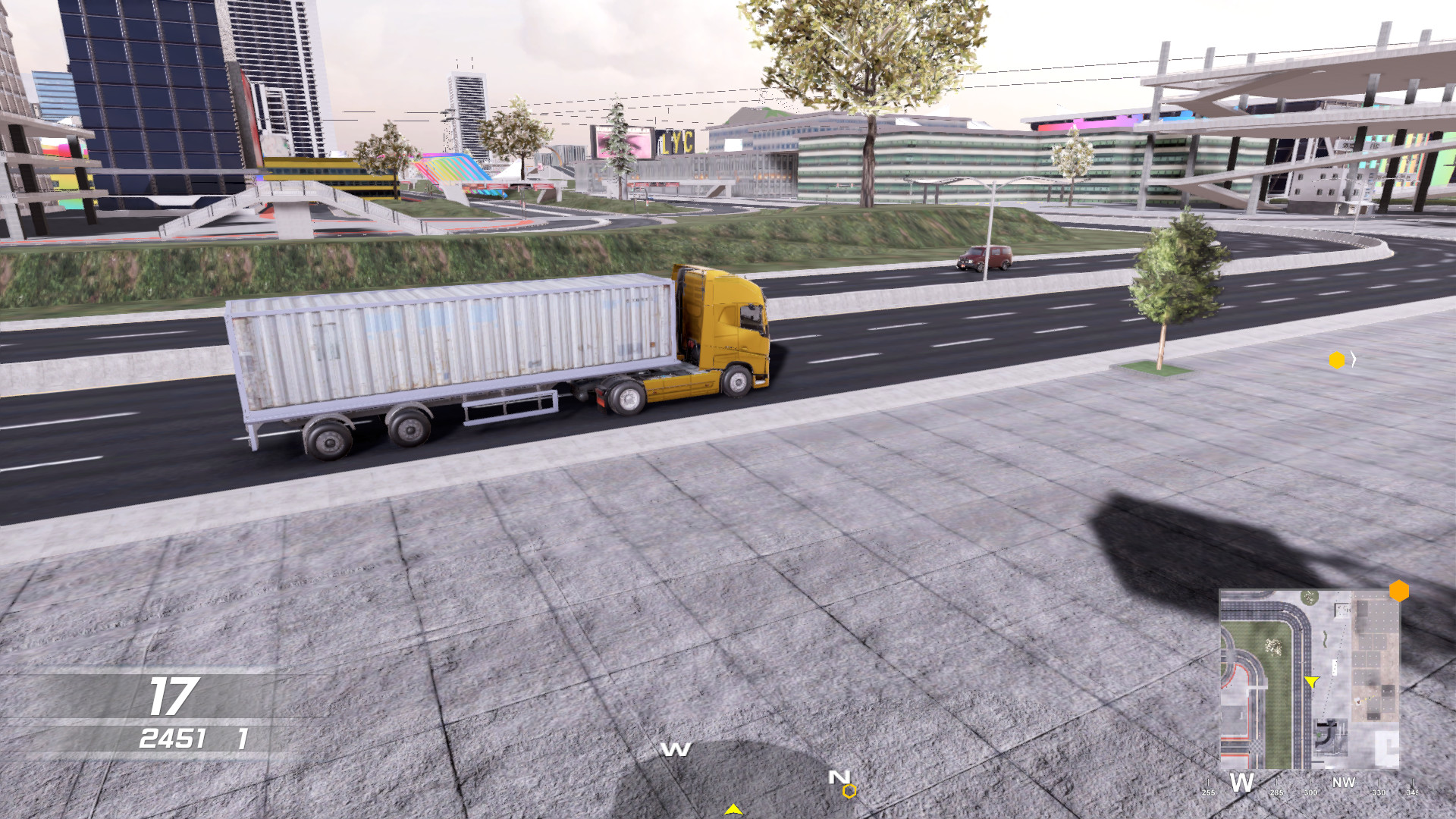 Truck Simulator in City