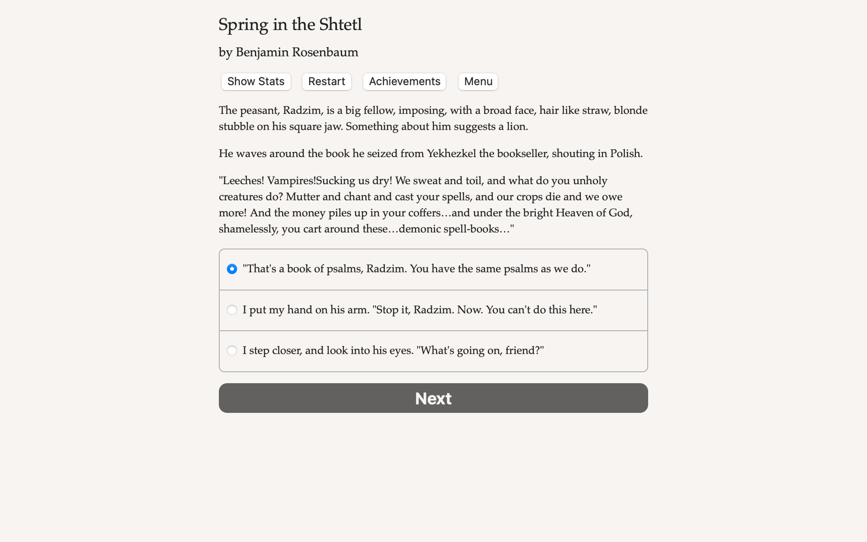 The Ghost and the Golem