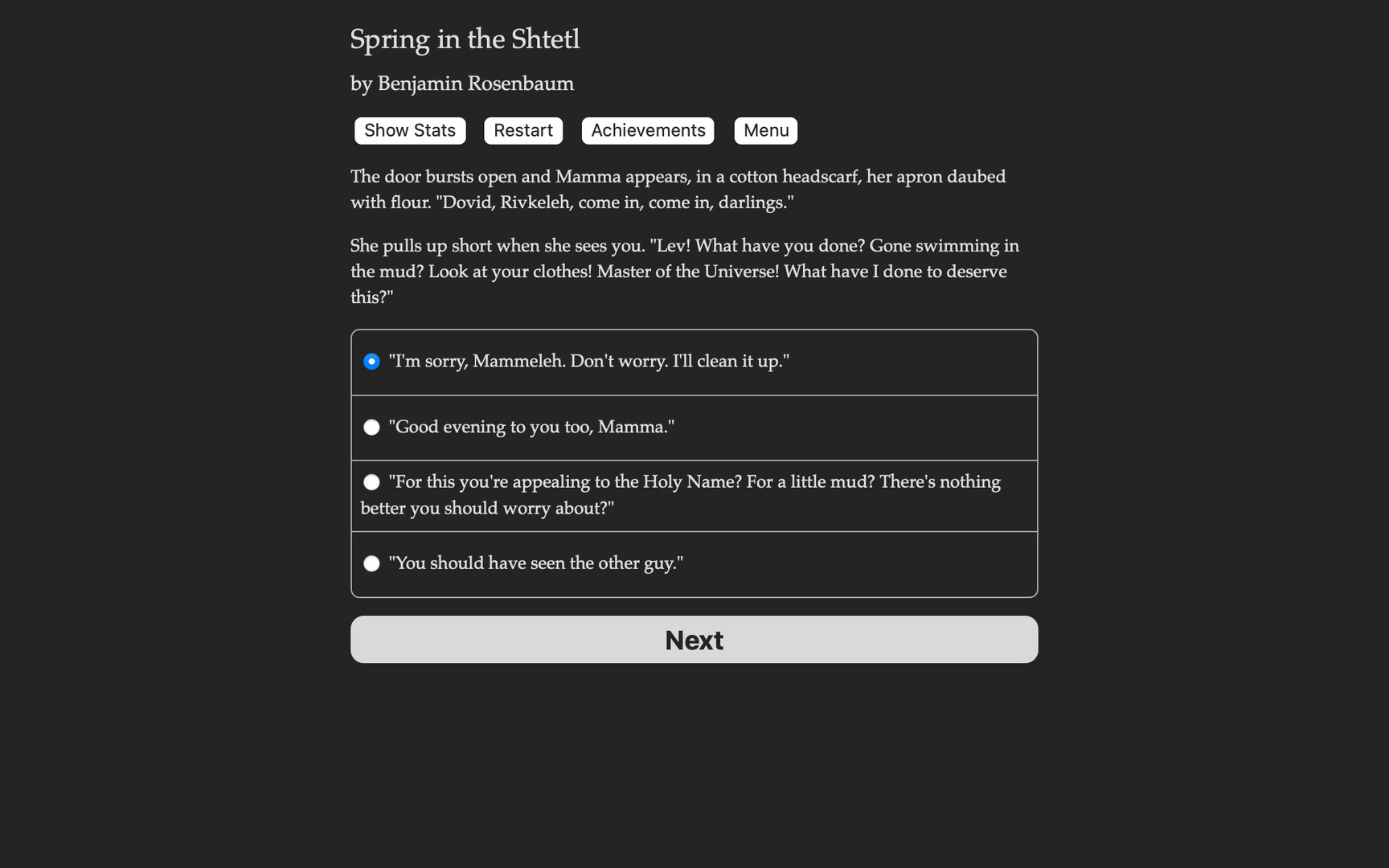 The Ghost and the Golem