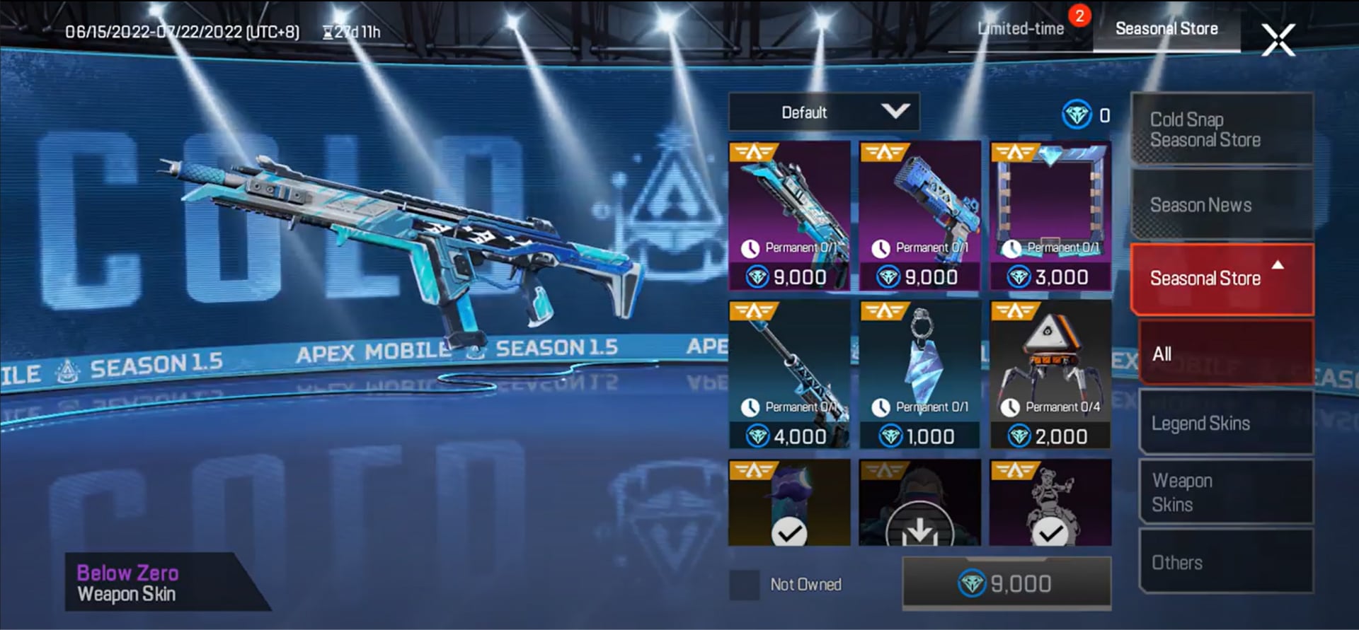 Apex Legends Mobile: Cold Snap