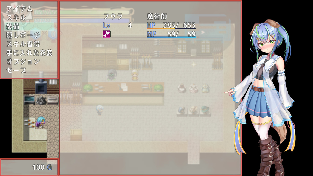 Senpai and the Mysterious Dungeon