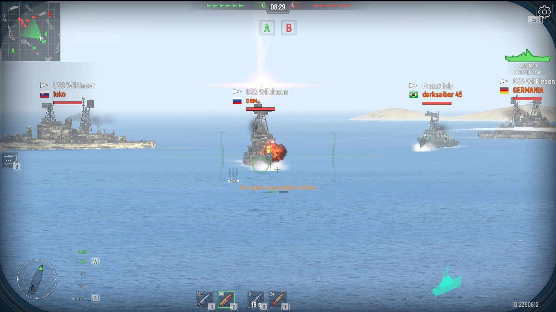 Force of Warships: Battleship