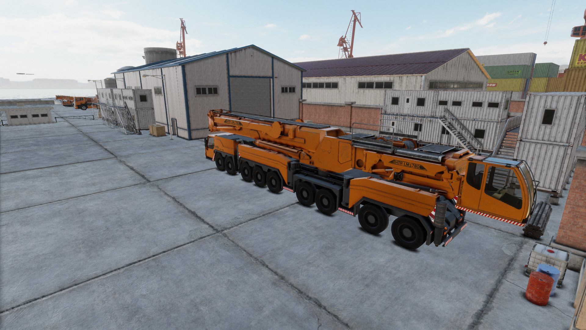 Crane Logistics Simulator