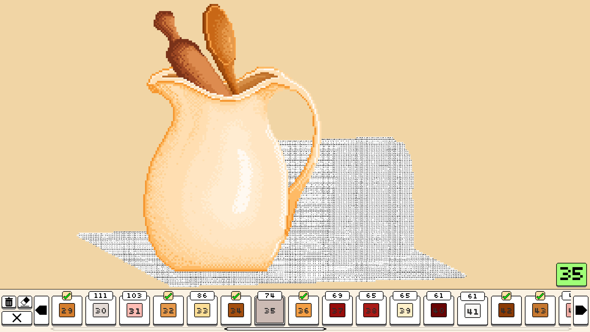 Coloring Pixels: Bakery Pack