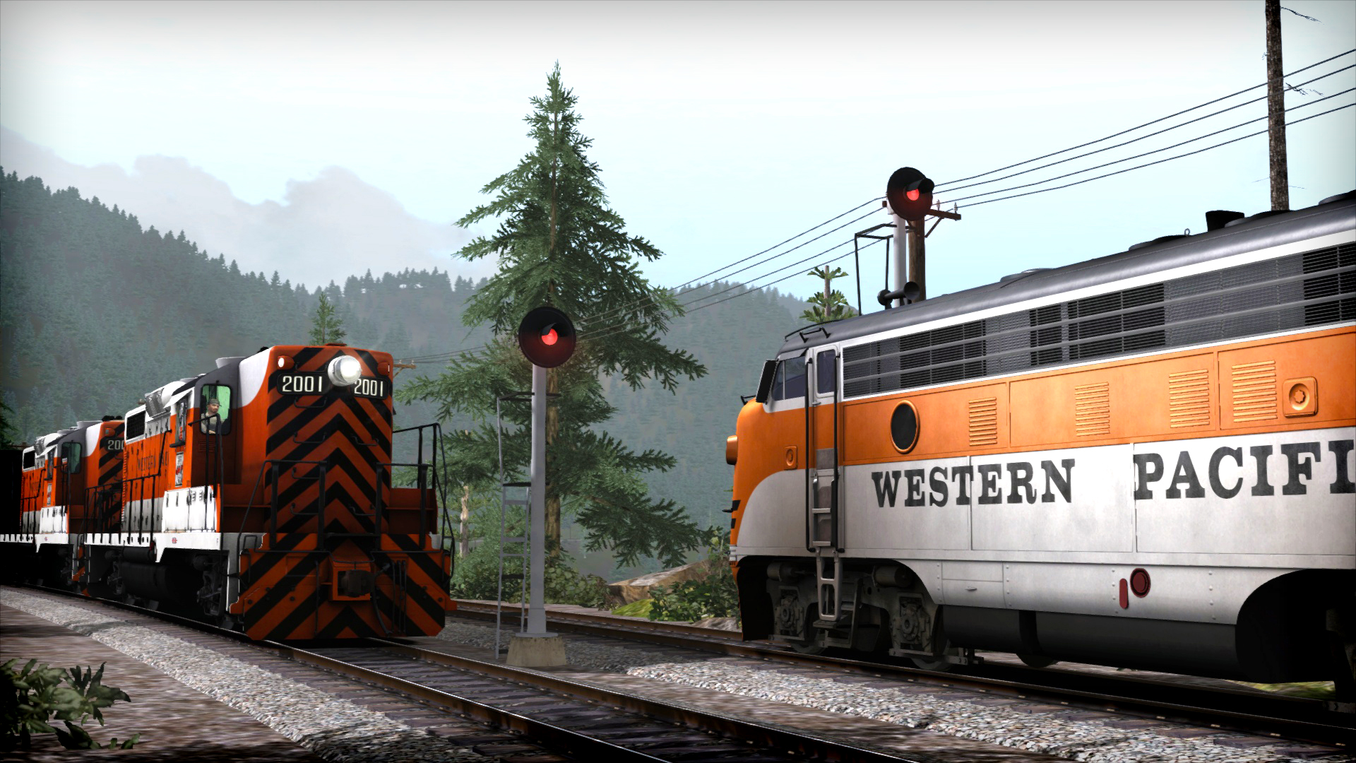 Train Simulator: Western Pacific GP20 High Nose Loco