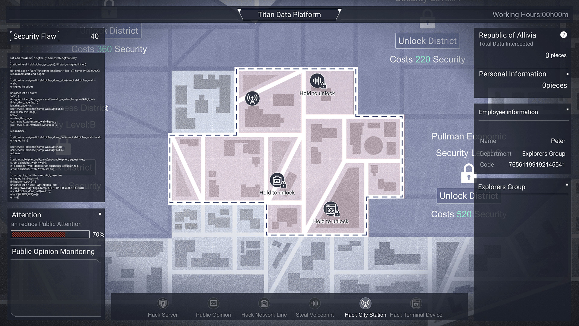 Cyber Manhunt: A Company Man of Titan