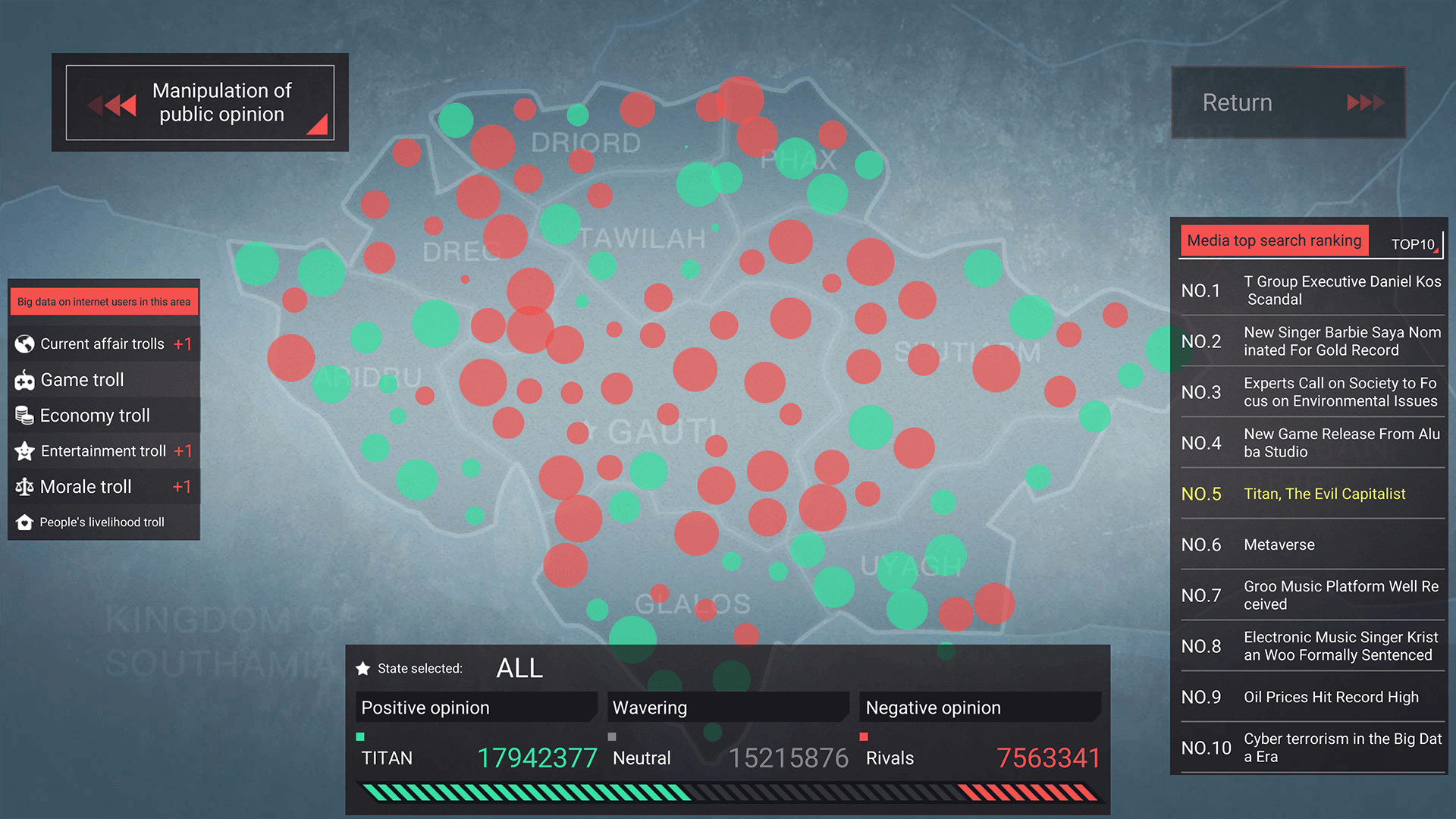Cyber Manhunt: A Company Man of Titan