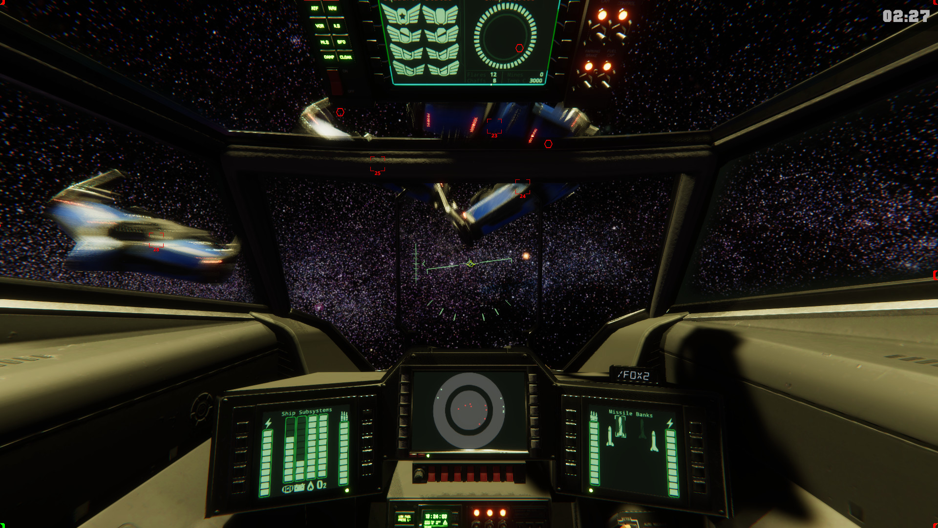 Spaceward Cosmic Conflict