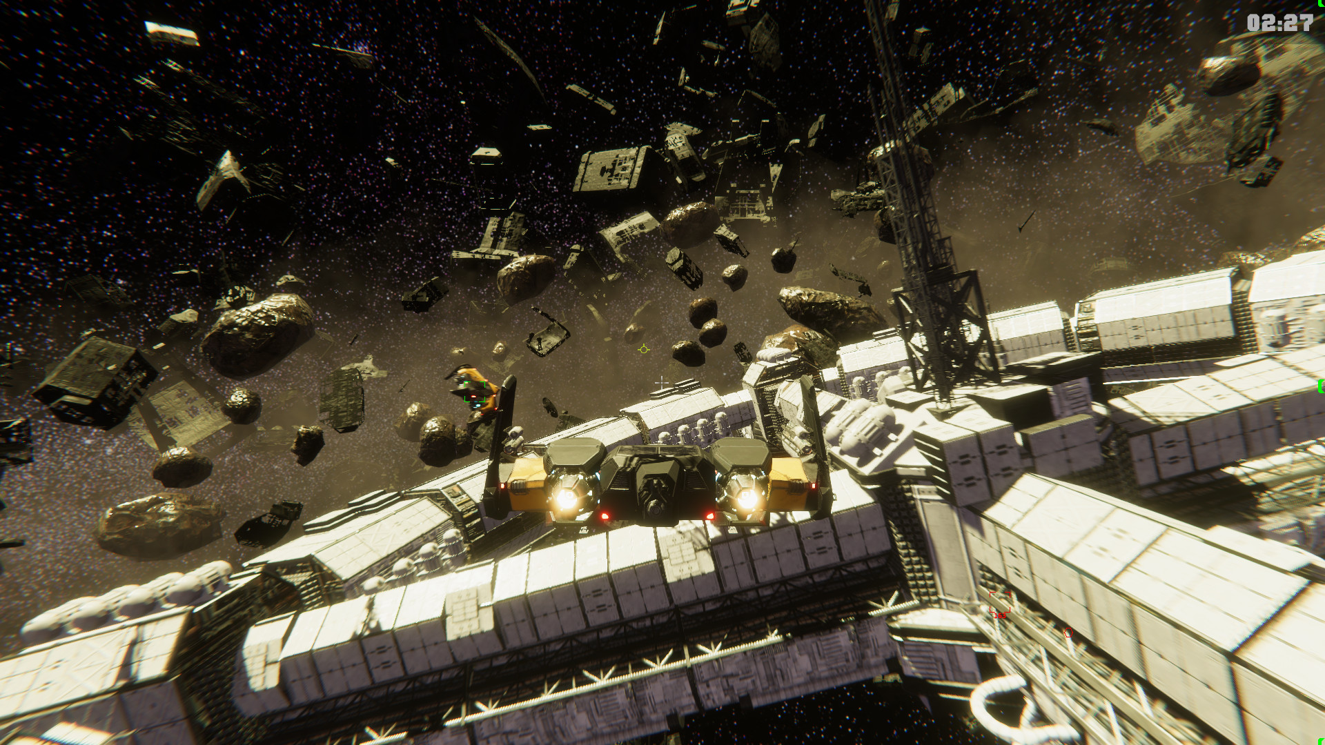 Spaceward Cosmic Conflict