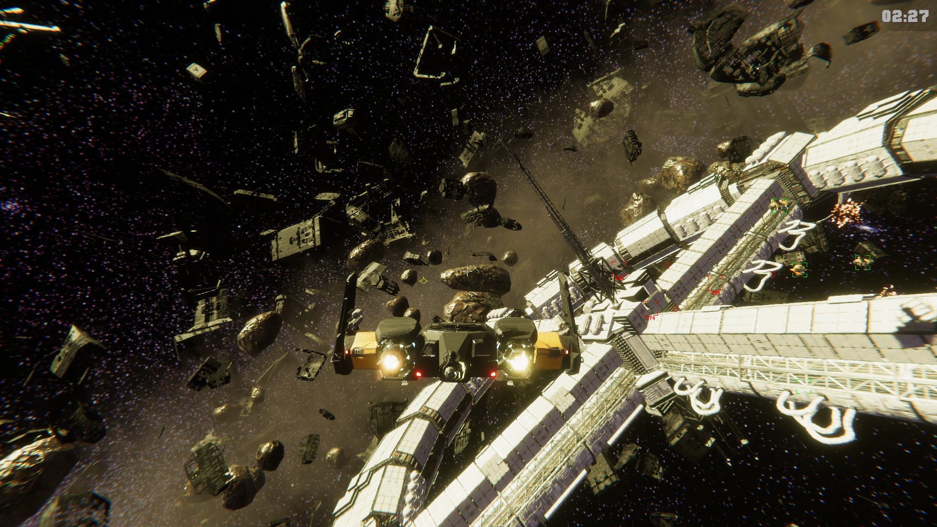 Spaceward Cosmic Conflict