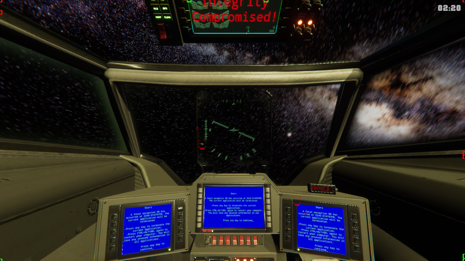 Spaceward Cosmic Conflict