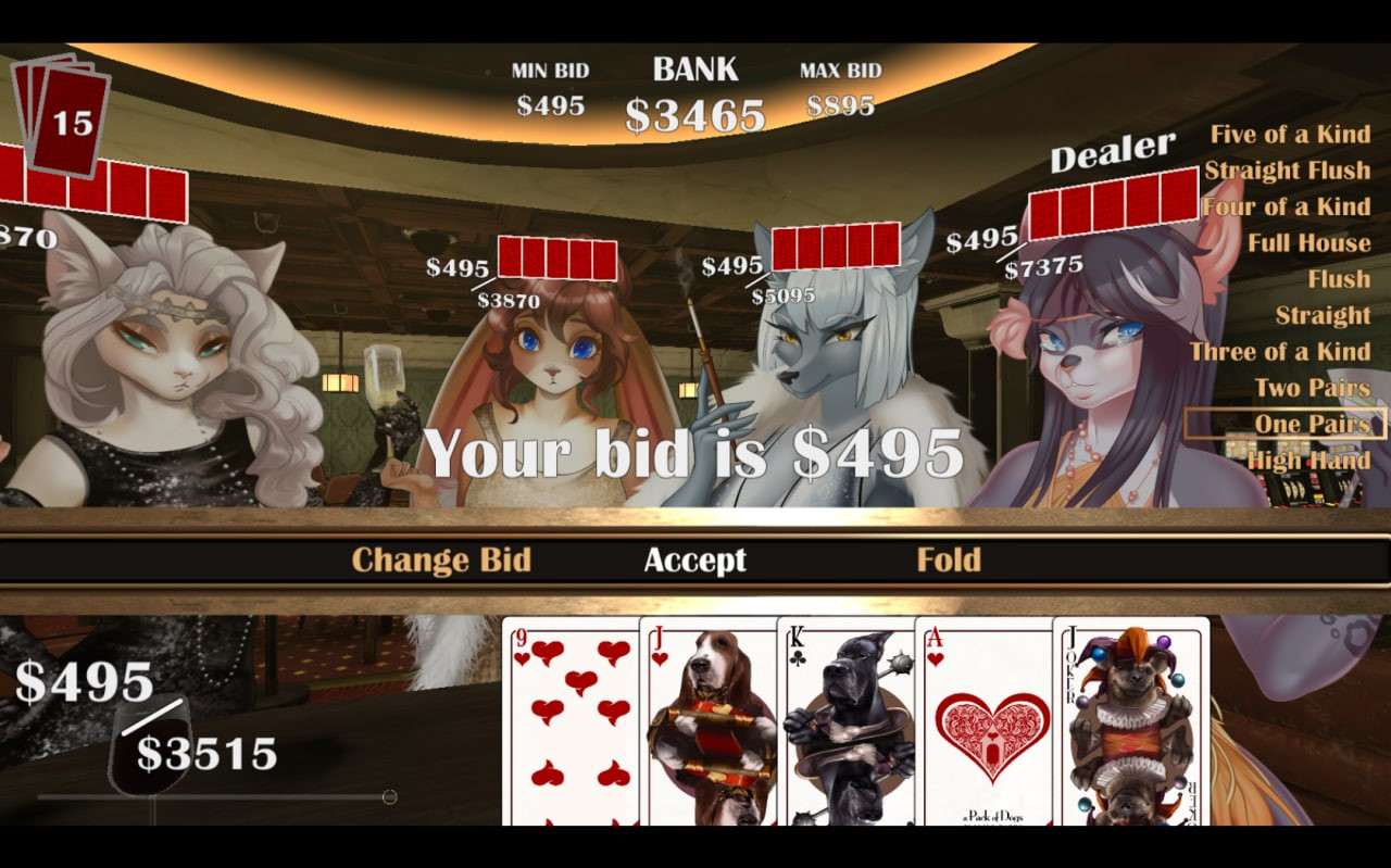 Furry Sex: Poker