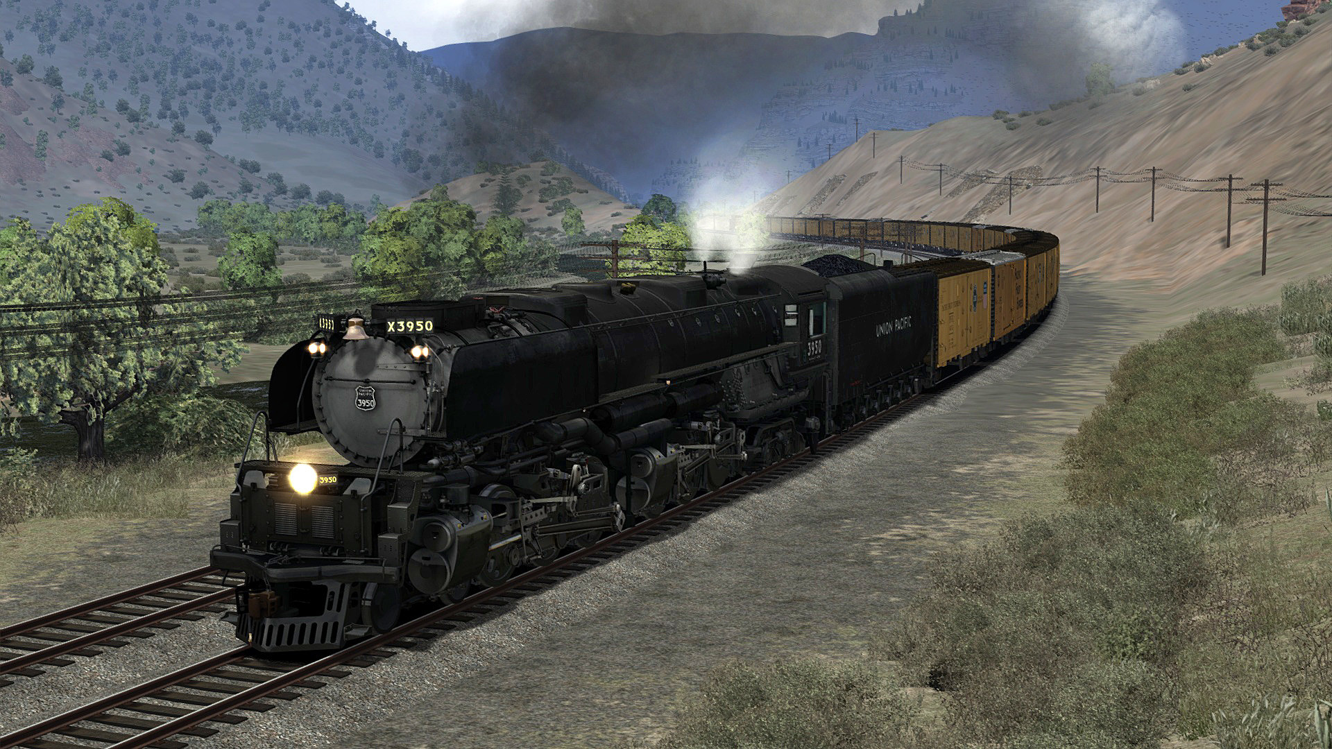 Train Simulator: Union Pacific Heavy Challenger Steam Loco
