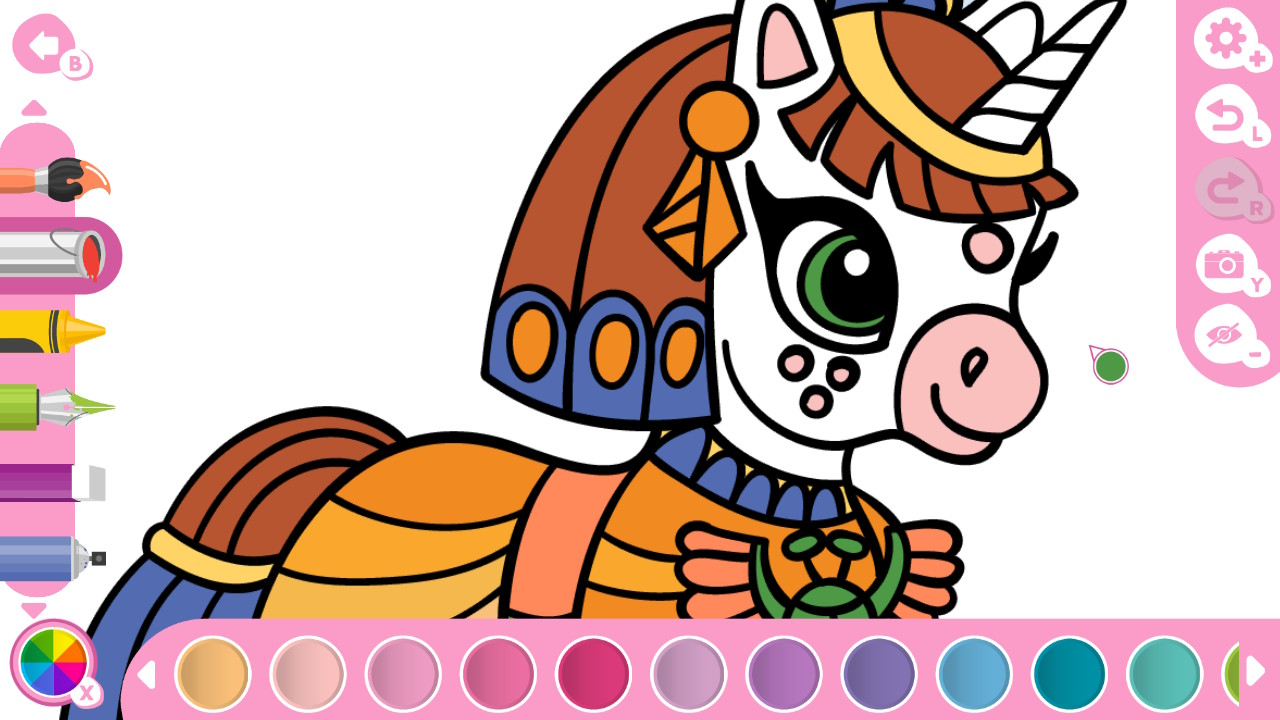 My Cute Unicorns: Coloring Book
