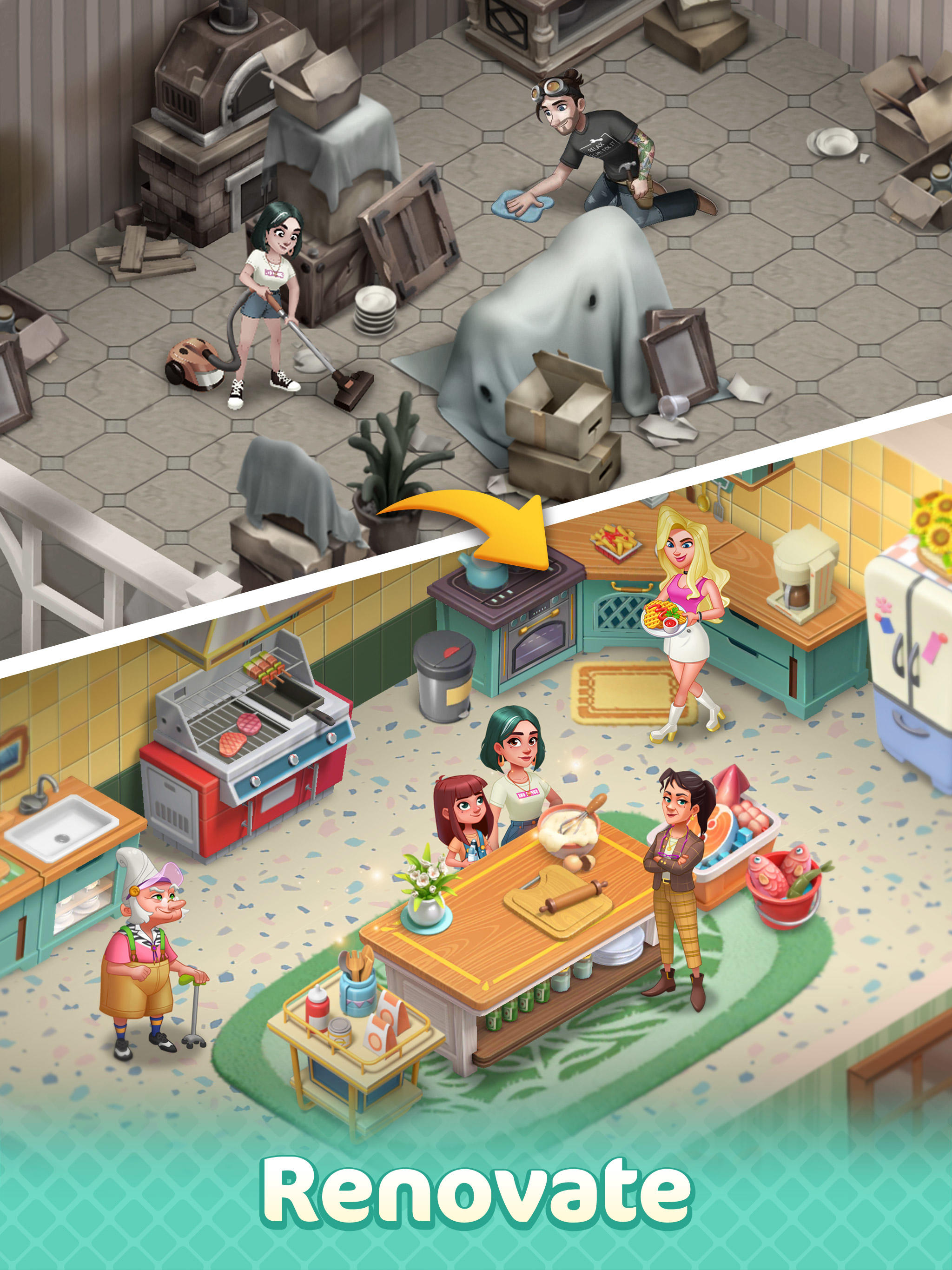 Gossip Harbor: Merge Game