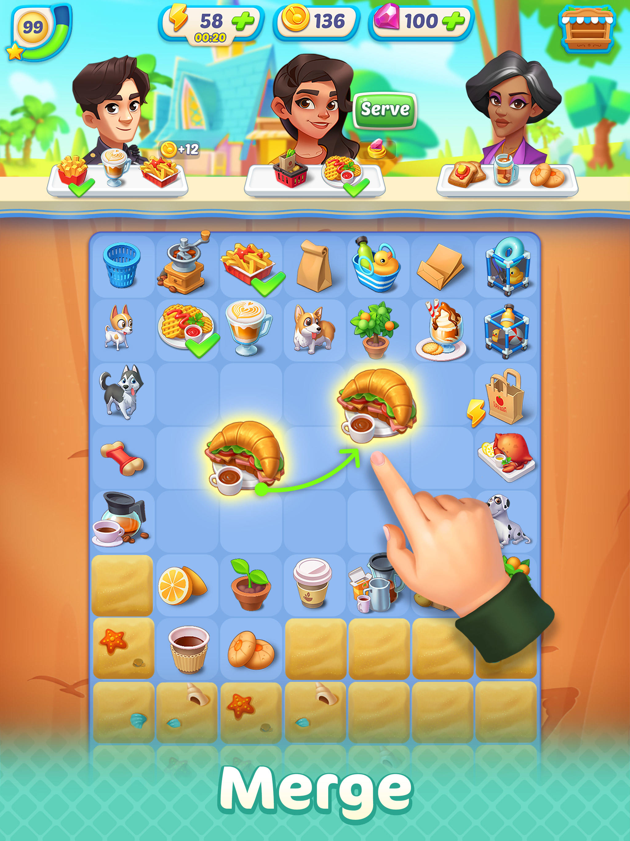 Gossip Harbor: Merge Game