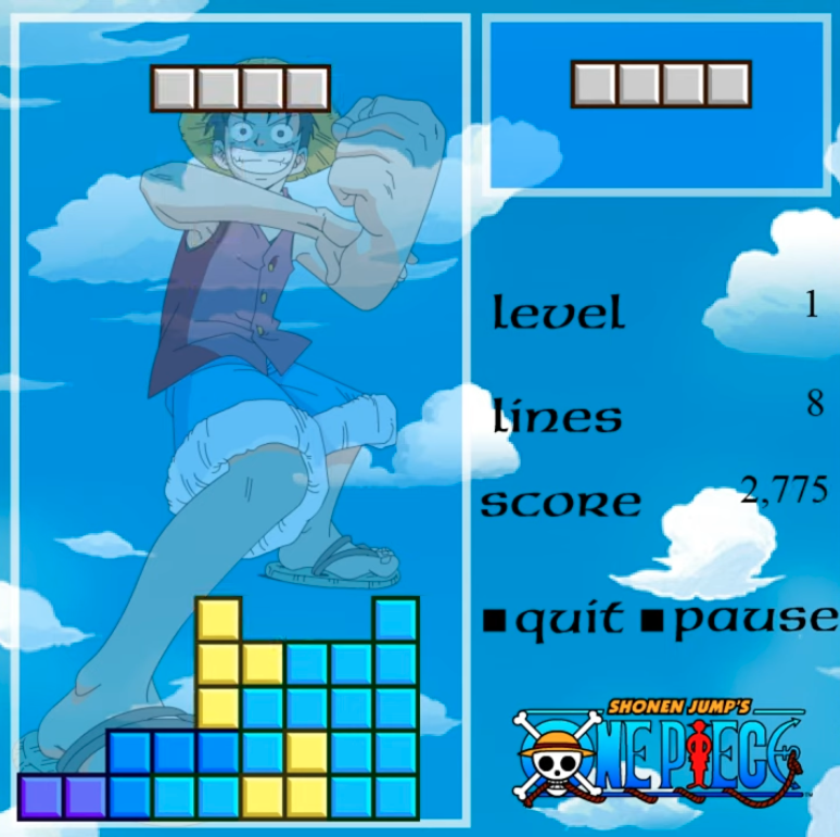 One Piece Tetris