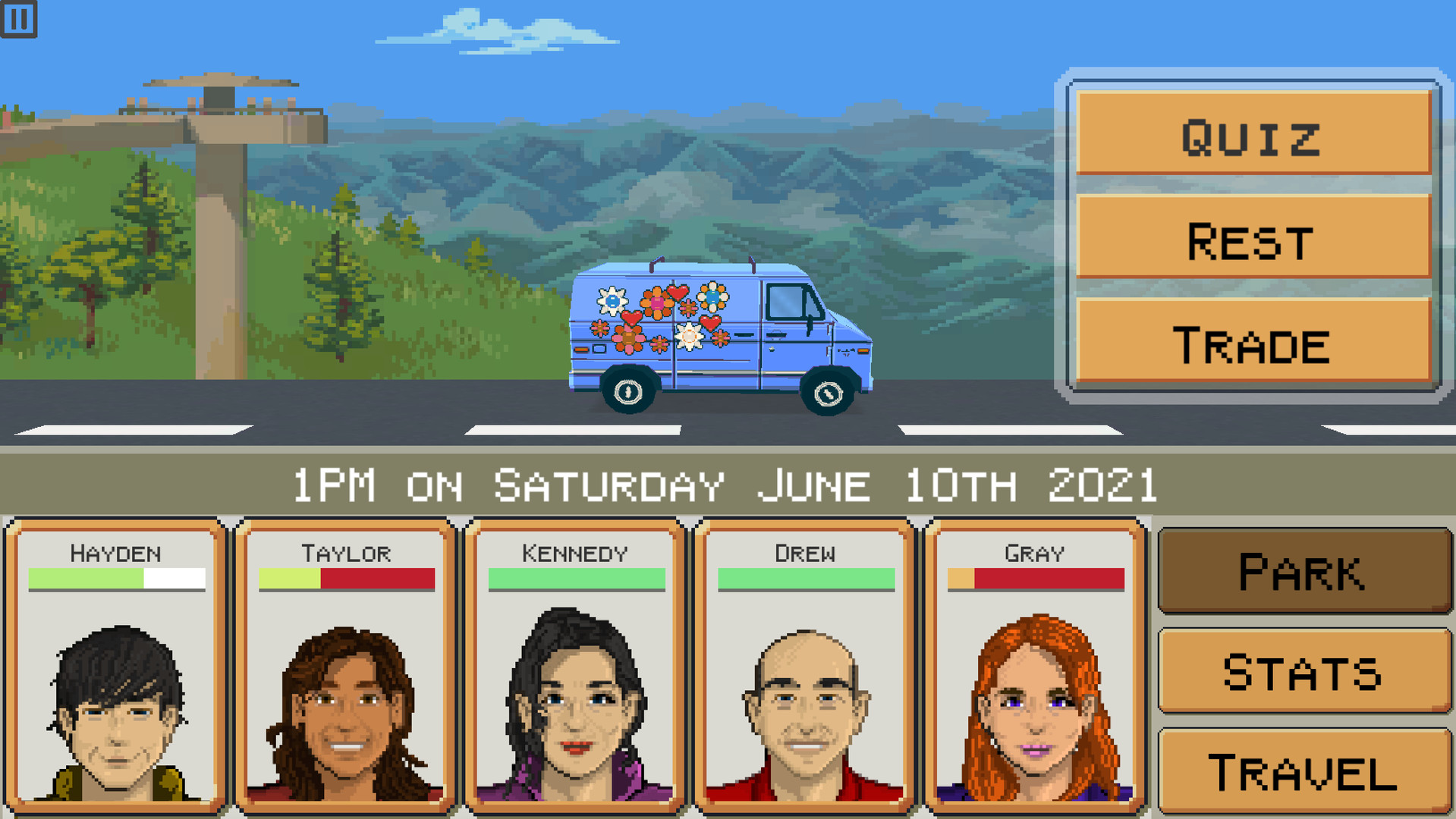 The Van Game