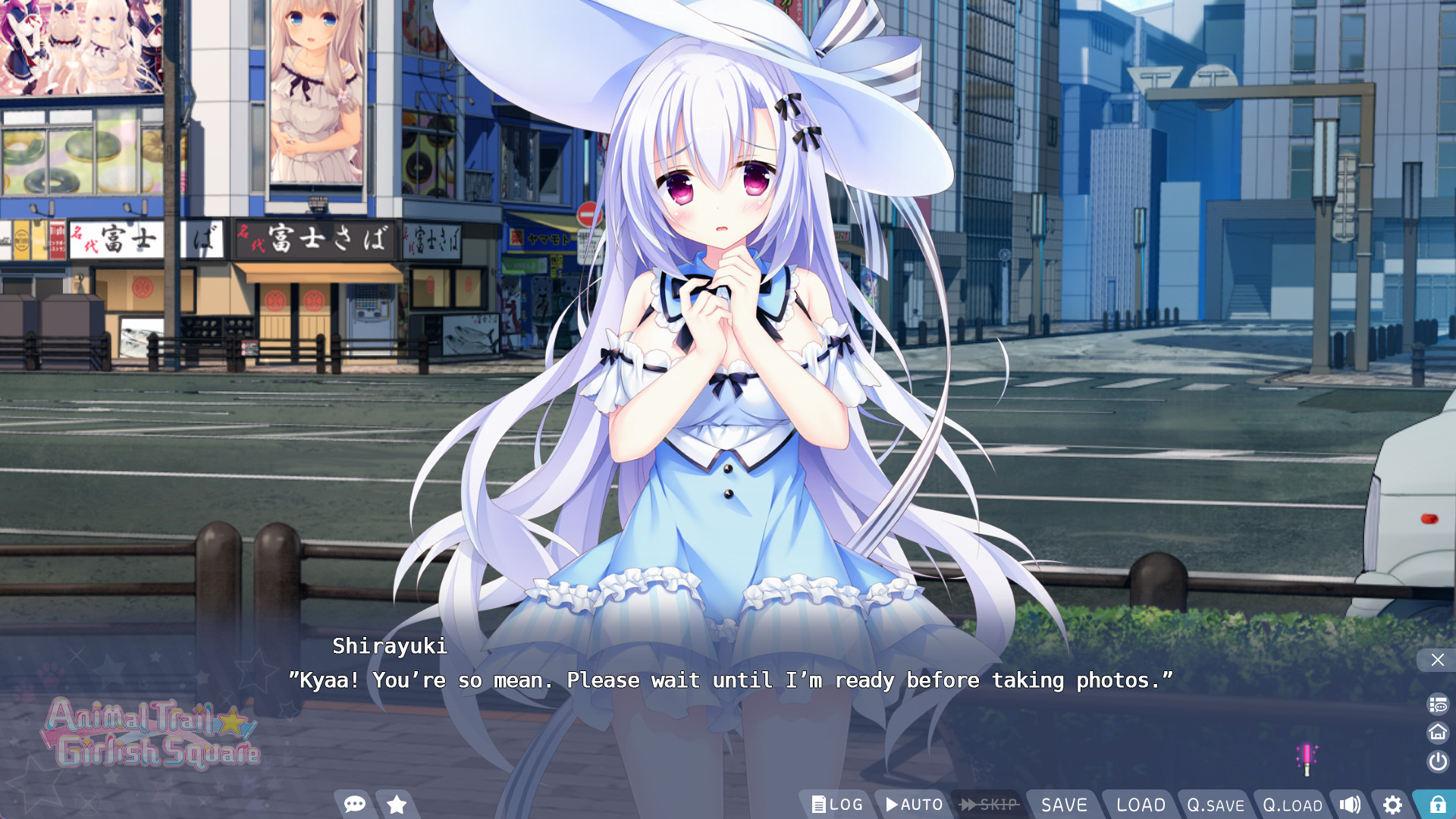 Animal Trail Girlish Square