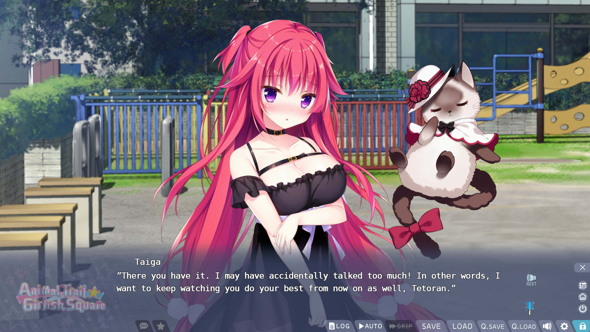 Animal Trail Girlish Square