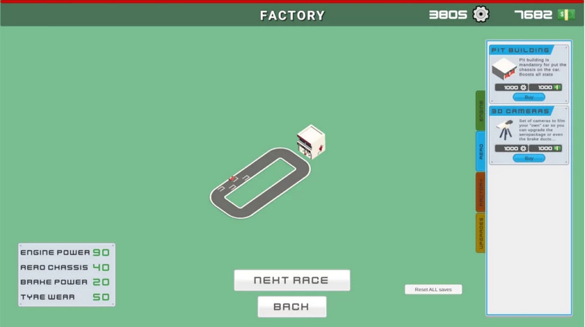 Formula 2D: Steer To Persevere