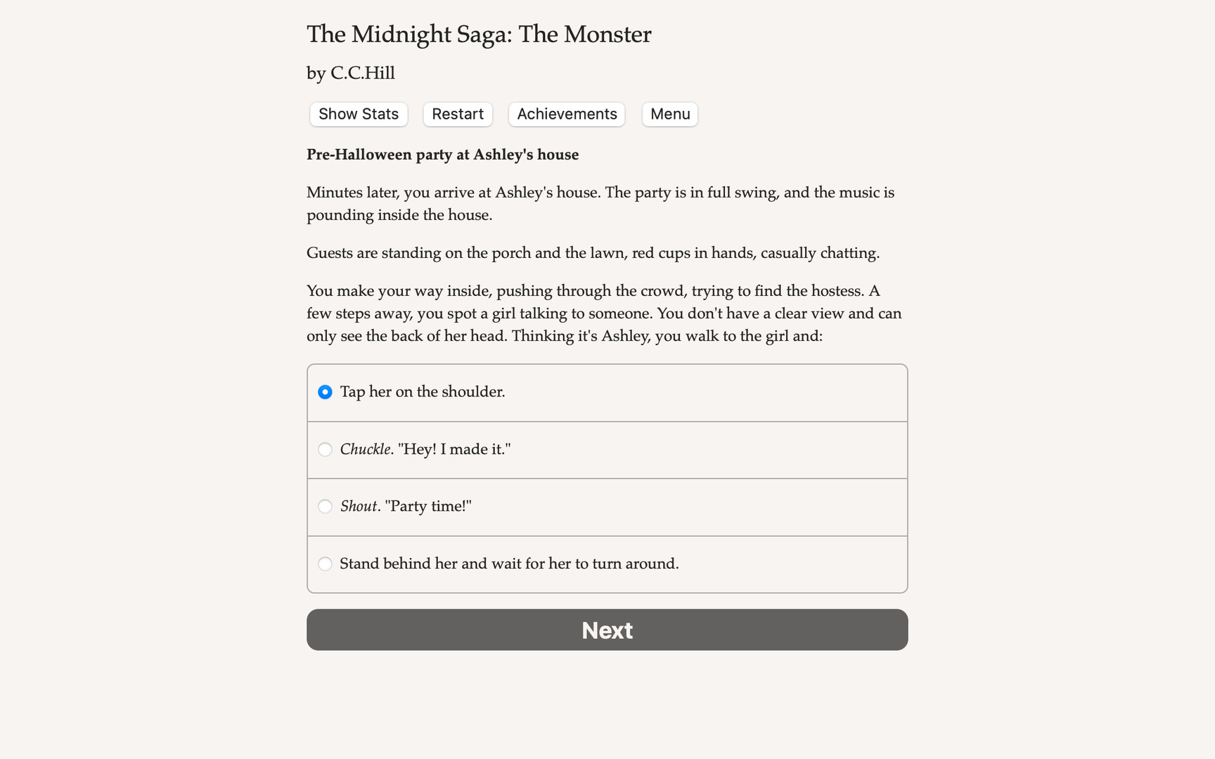 Midnight Saga: The Monster