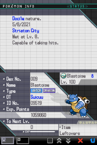 Pokémon Vintage White