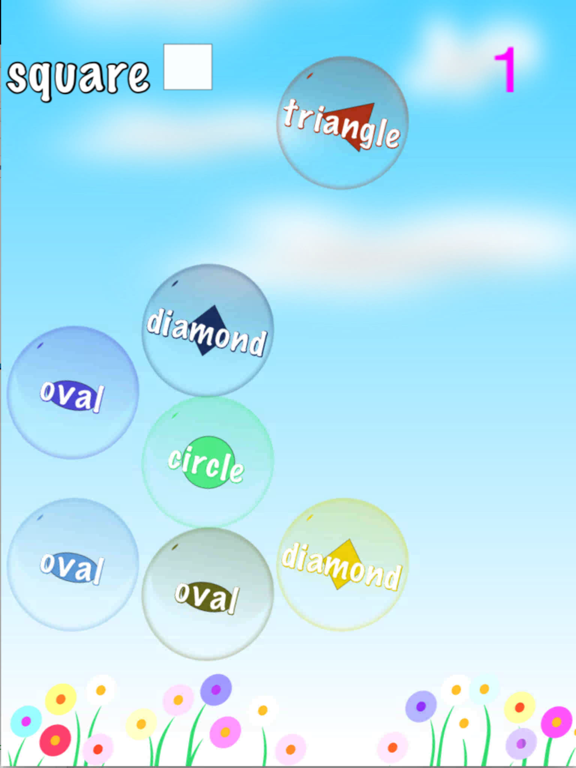 Bubble Pop Letters &amp; Shapes