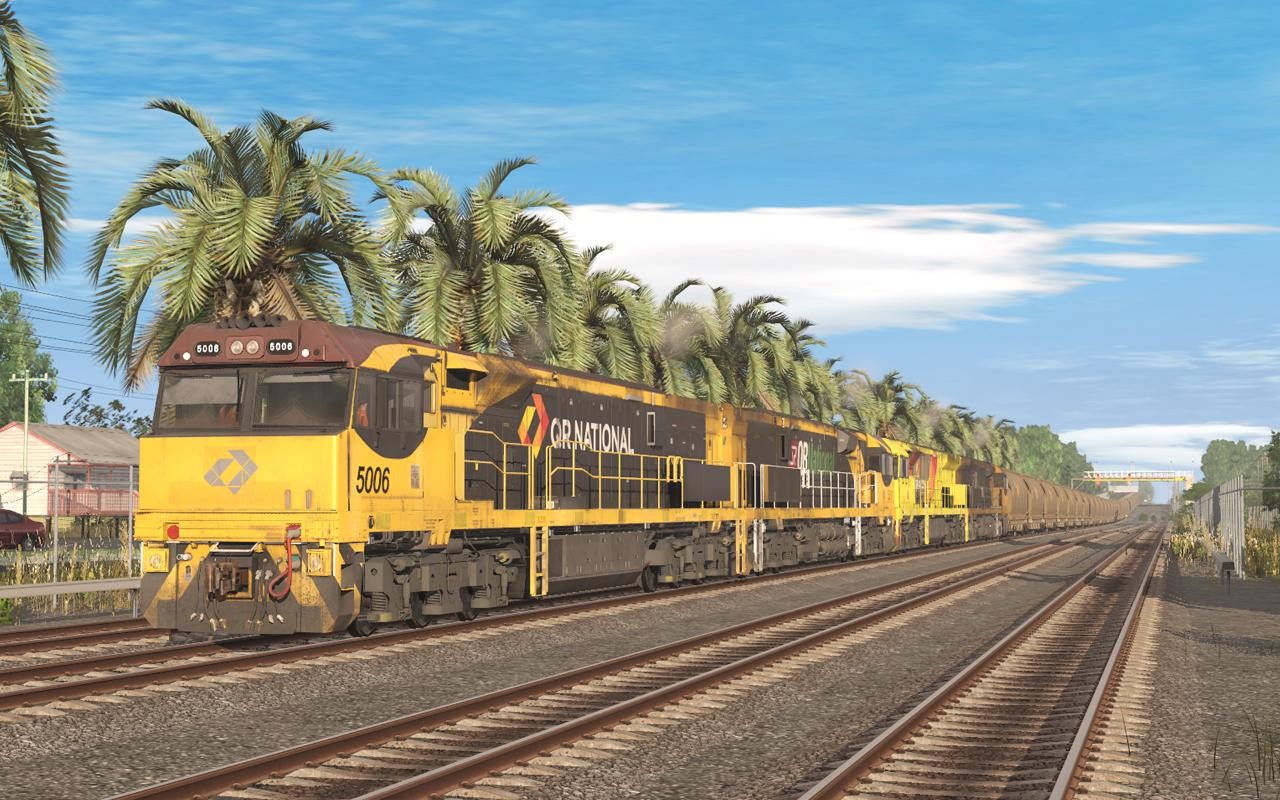 Trainz Railroad Simulator 2022: QR National GE C44aci