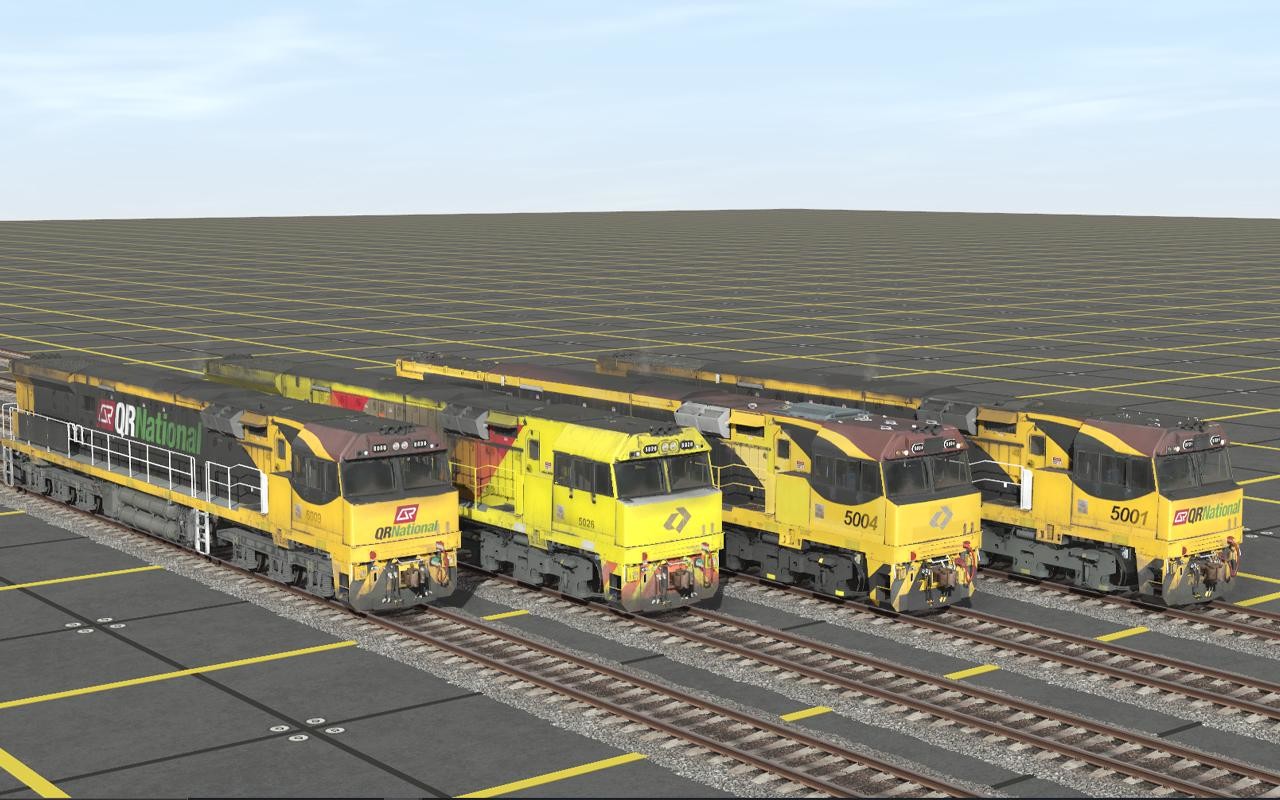 Trainz Railroad Simulator 2019: QR National GE C44aci