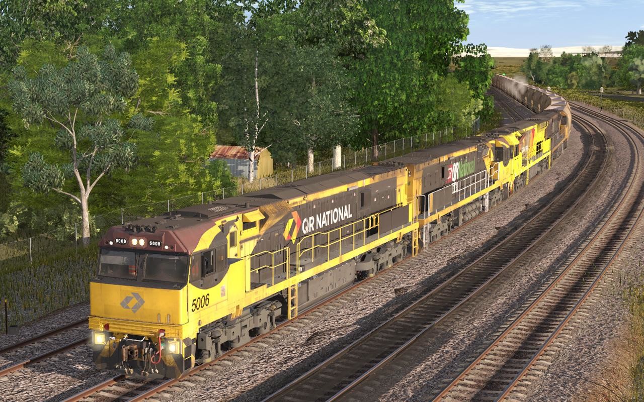 Trainz Railroad Simulator 2019: QR National GE C44aci