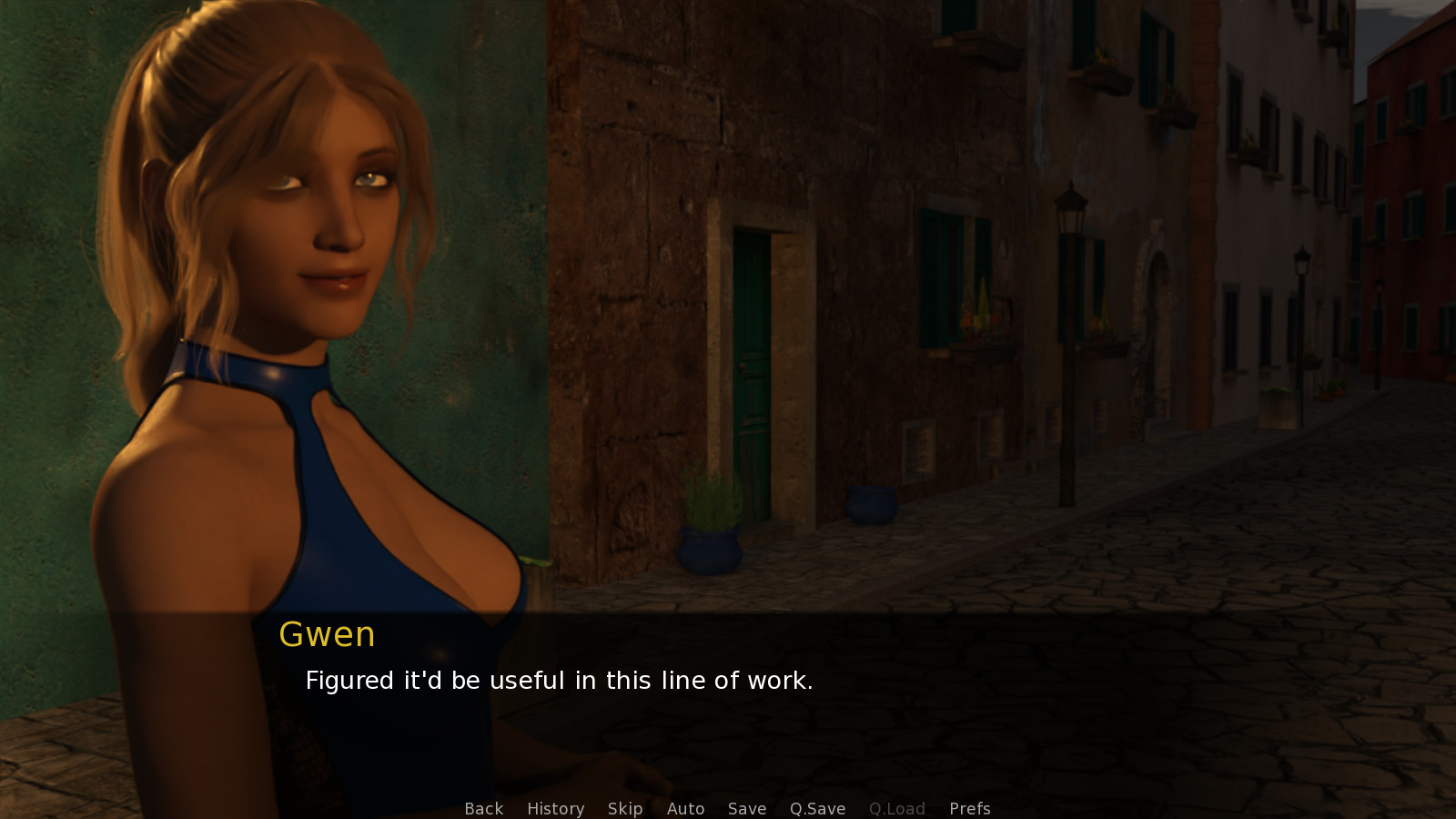 Holiday with Gwen
