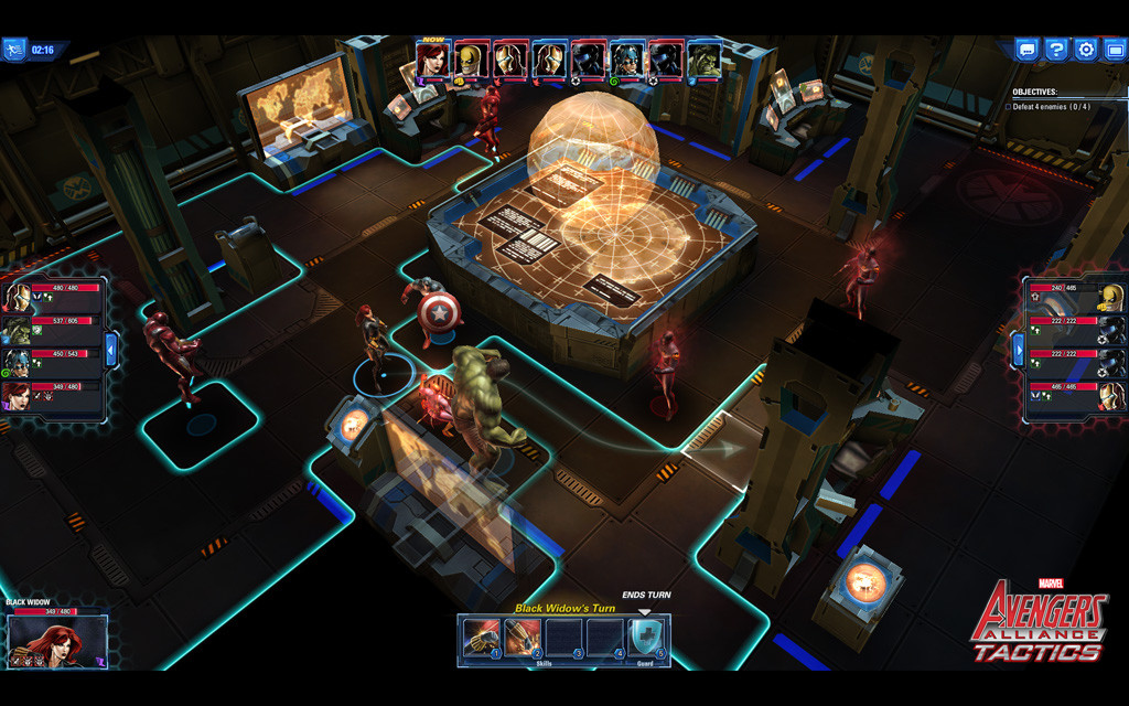 Marvel Avengers Alliance Tactics