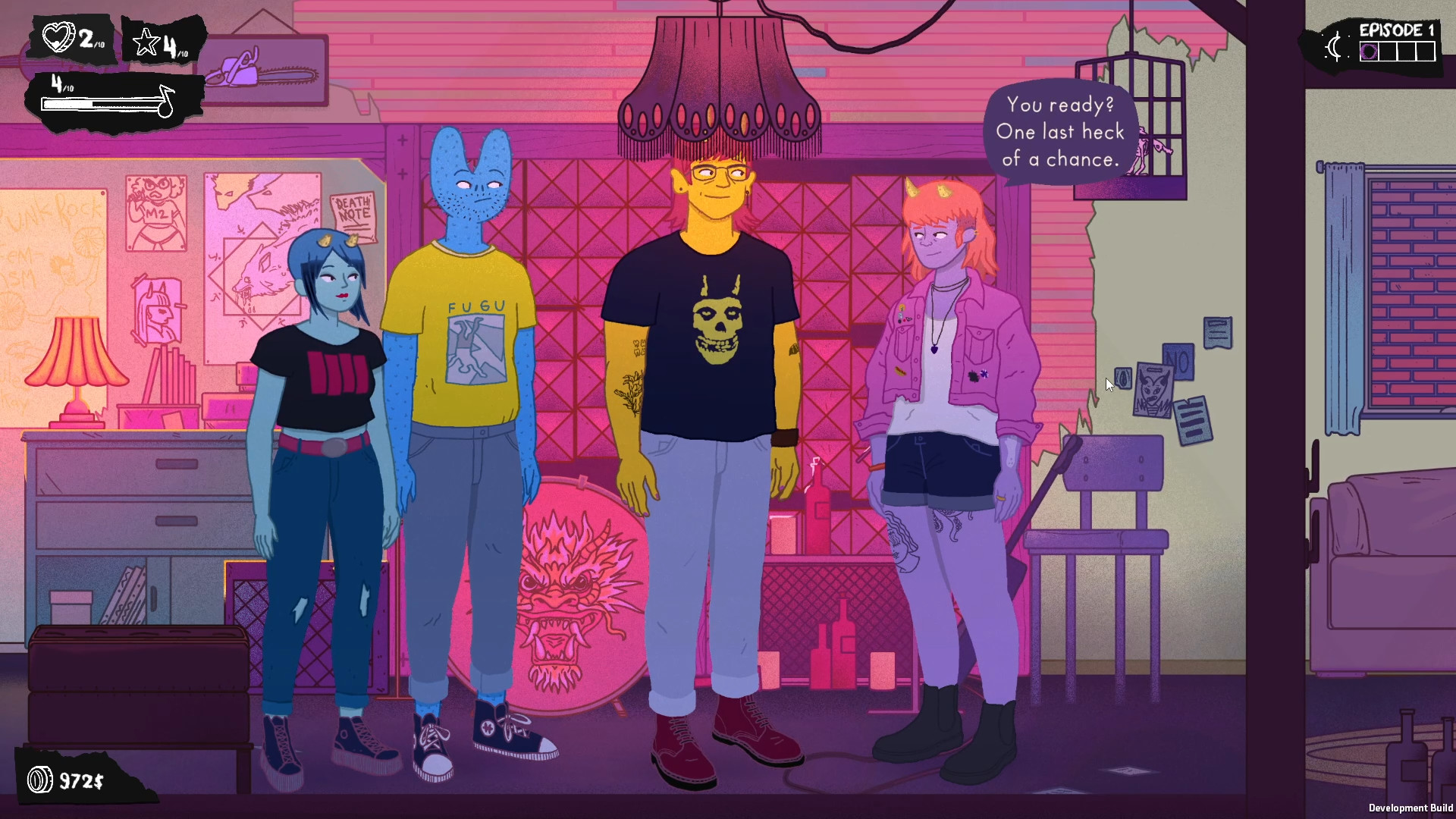 Dead Pets: A Punk Rock Slice of Life Sim