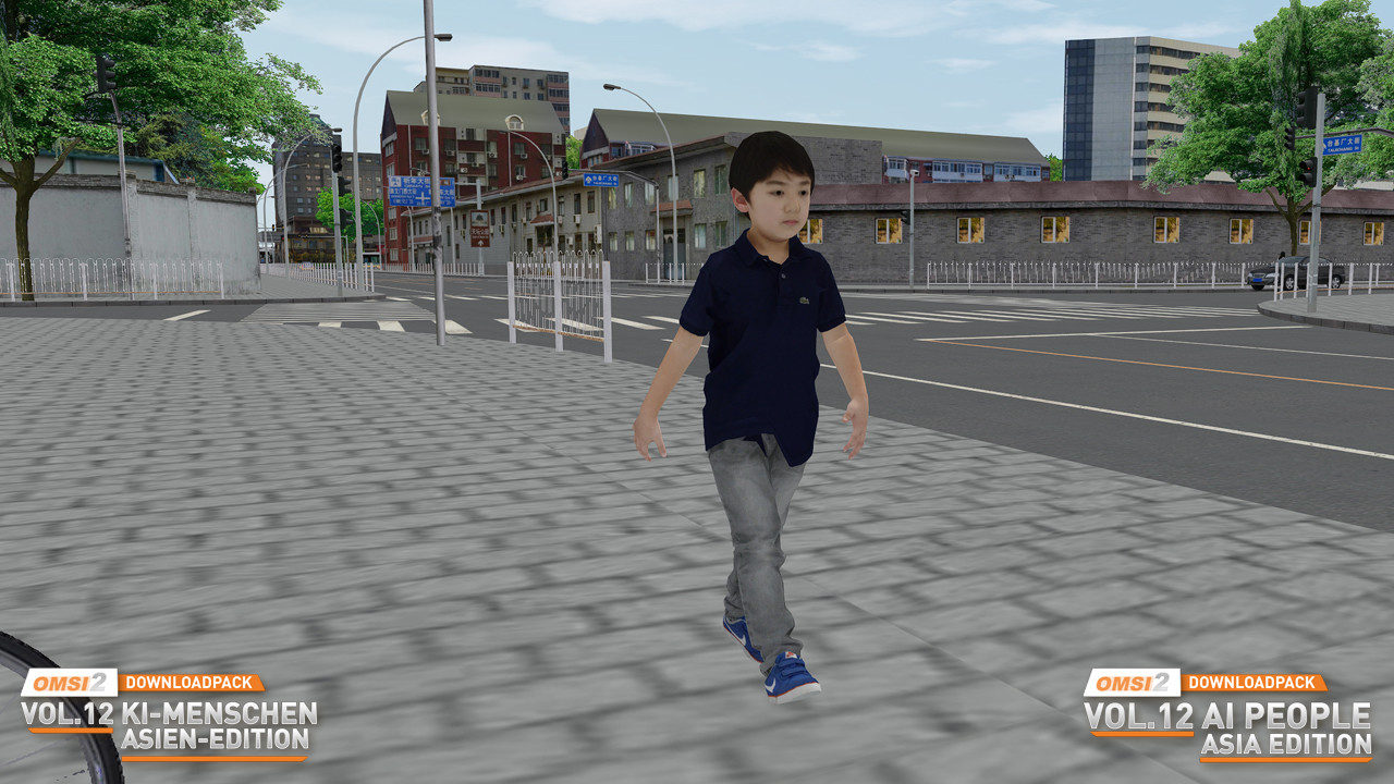 OMSI 2: Downloadpack Vol.12 – AI-People: Asia Edition